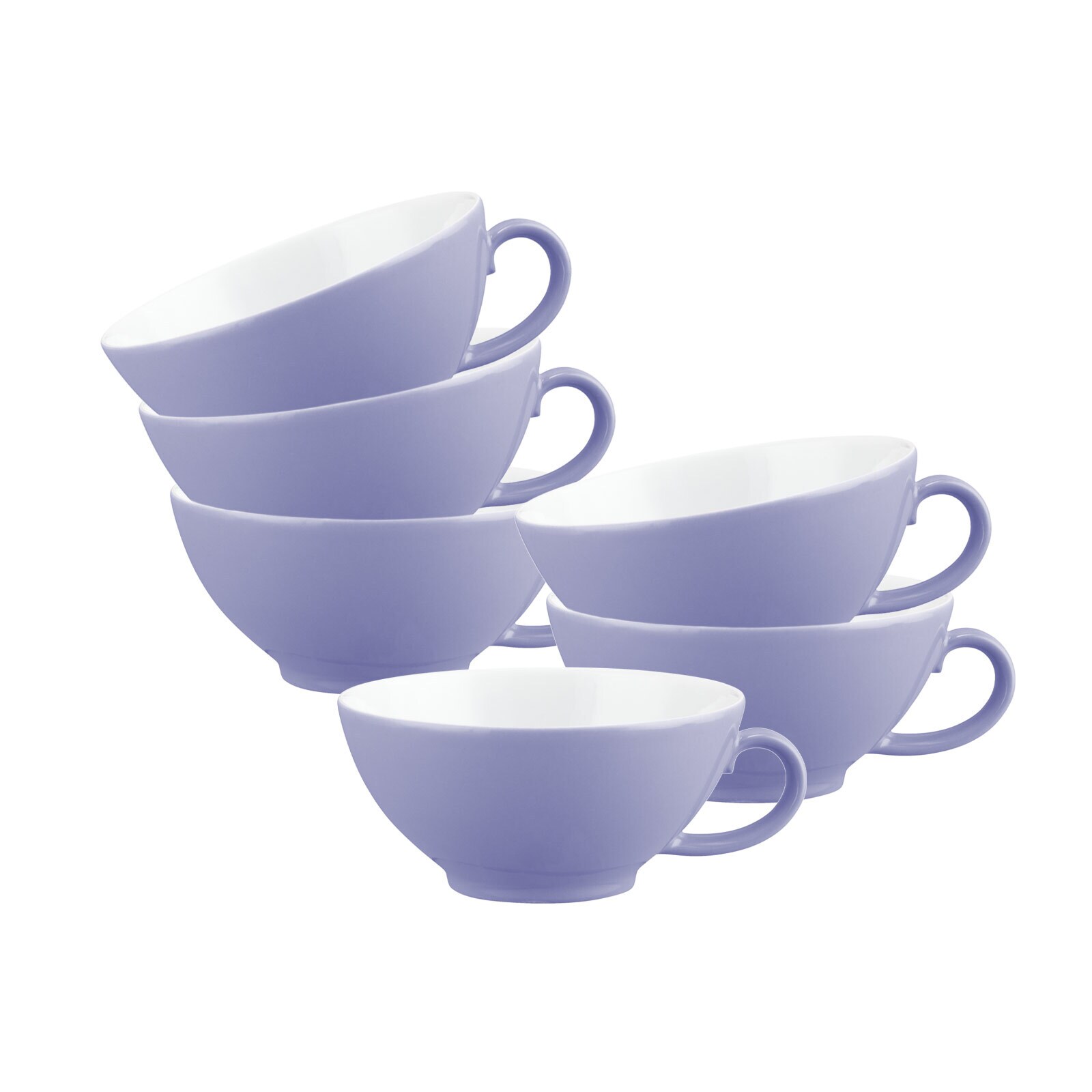 Seltmann Weiden Teetassen Liberty Pure Colors 140 ml 6er Set