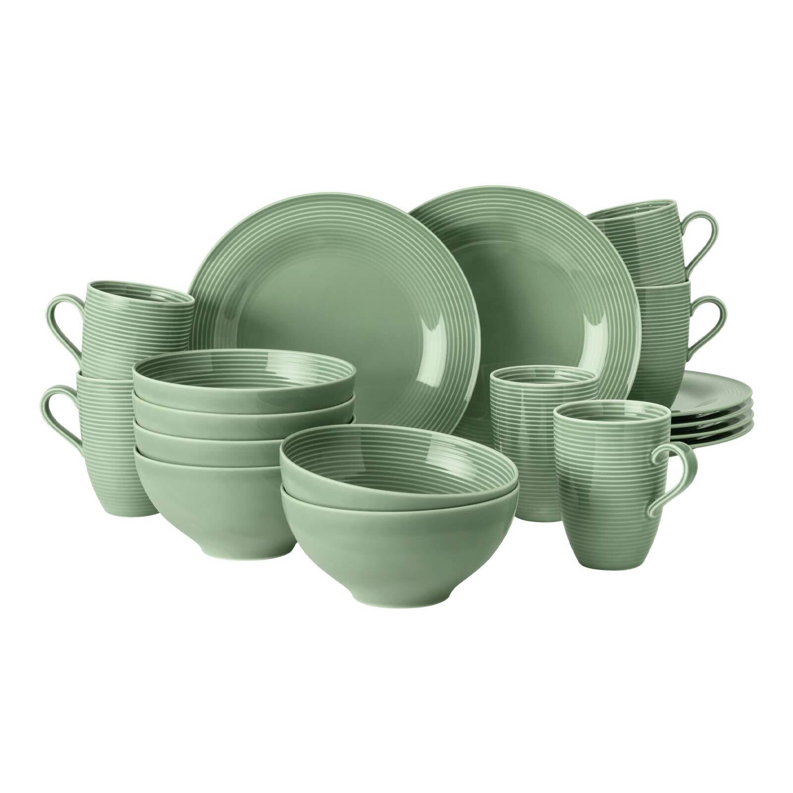 Seltmann Weiden Frühstücks-Set Beat Color Glaze 18-tlg.