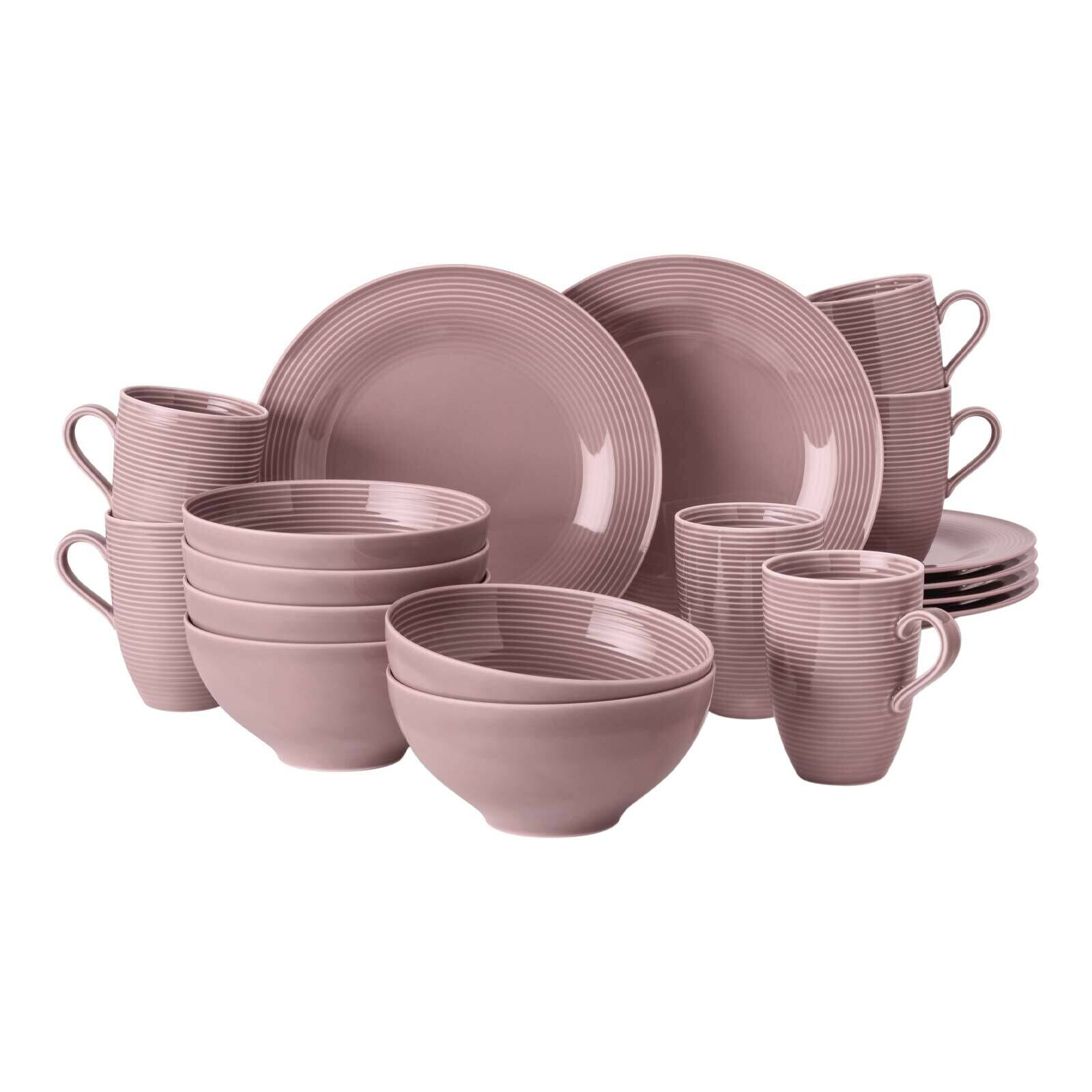 Seltmann Weiden Frühstücks-Set Beat Color Glaze 18-tlg.