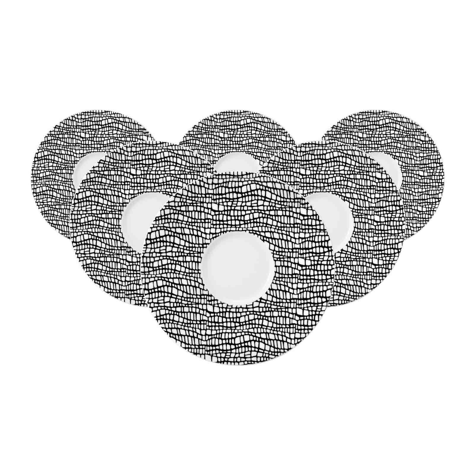 Seltmann Weiden Untertassen Life Fashion &oslash; 16,5 cm 6er Set - Bild 1