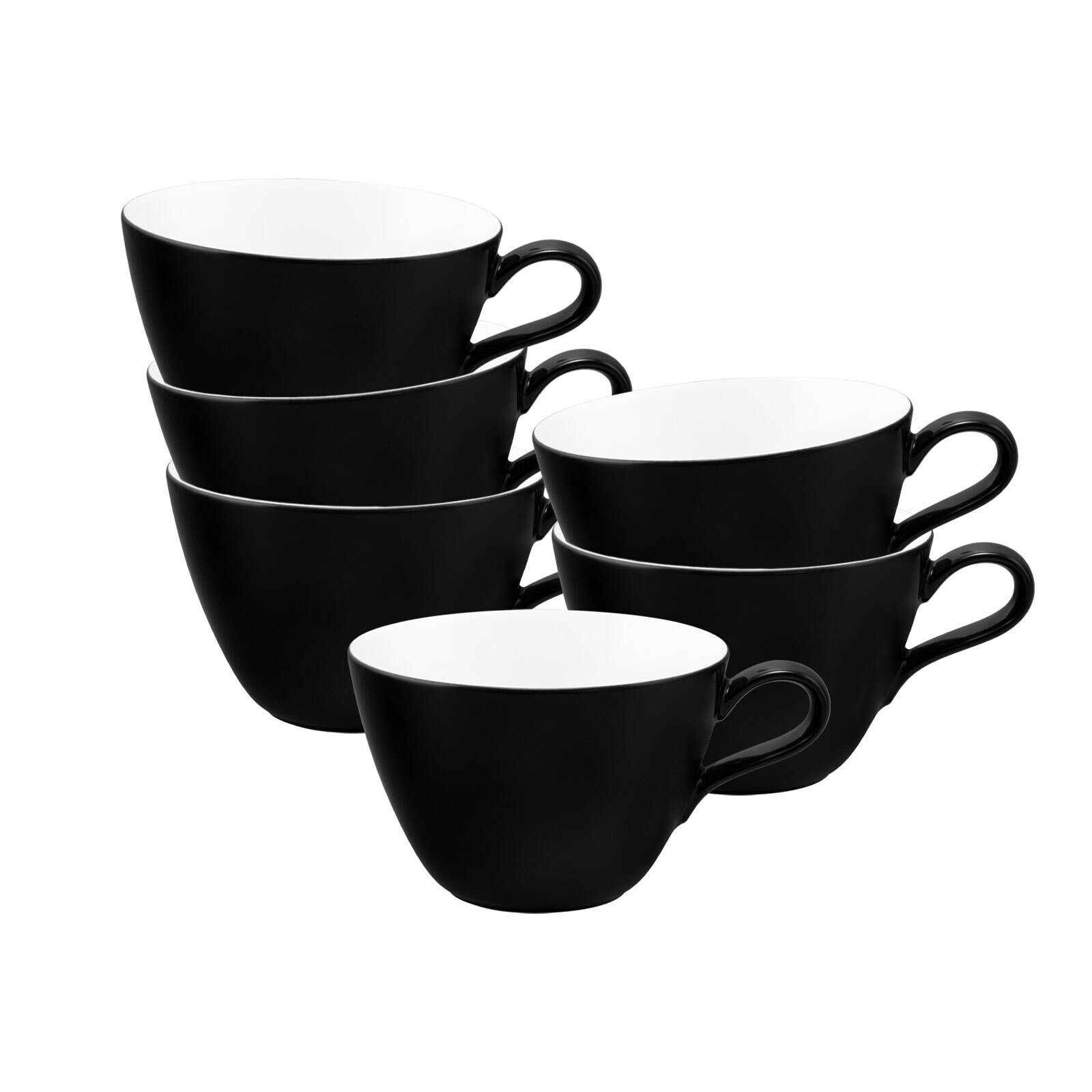 Seltmann Weiden Milchkaffeetassen Life Fashion 370 ml 6er Set
