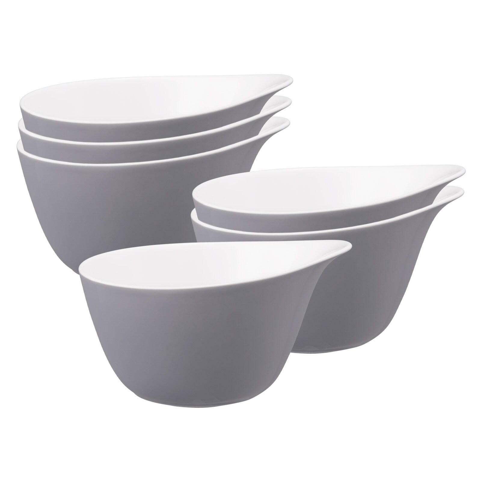 Seltmann Weiden Müslischalen Life Fashion 16 x 14 cm 6er Set
