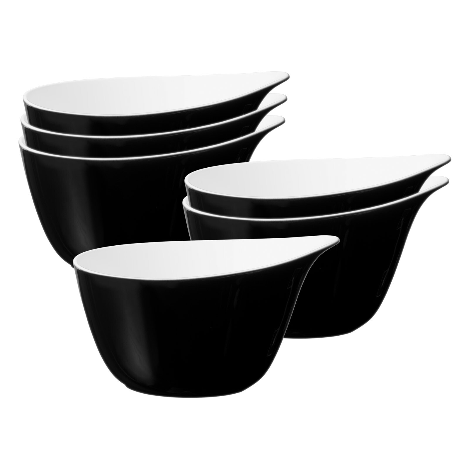 Seltmann Weiden Müslischalen Life Fashion 16 x 14 cm 6er Set