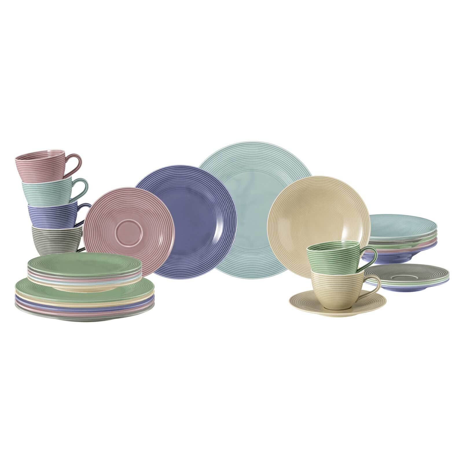 Seltmann Weiden Kombiservice Beat Color Glaze