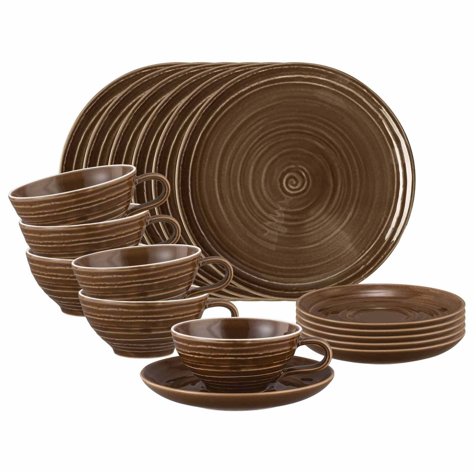 Seltmann Weiden Teeservice Terra 18er Set - Bild 1