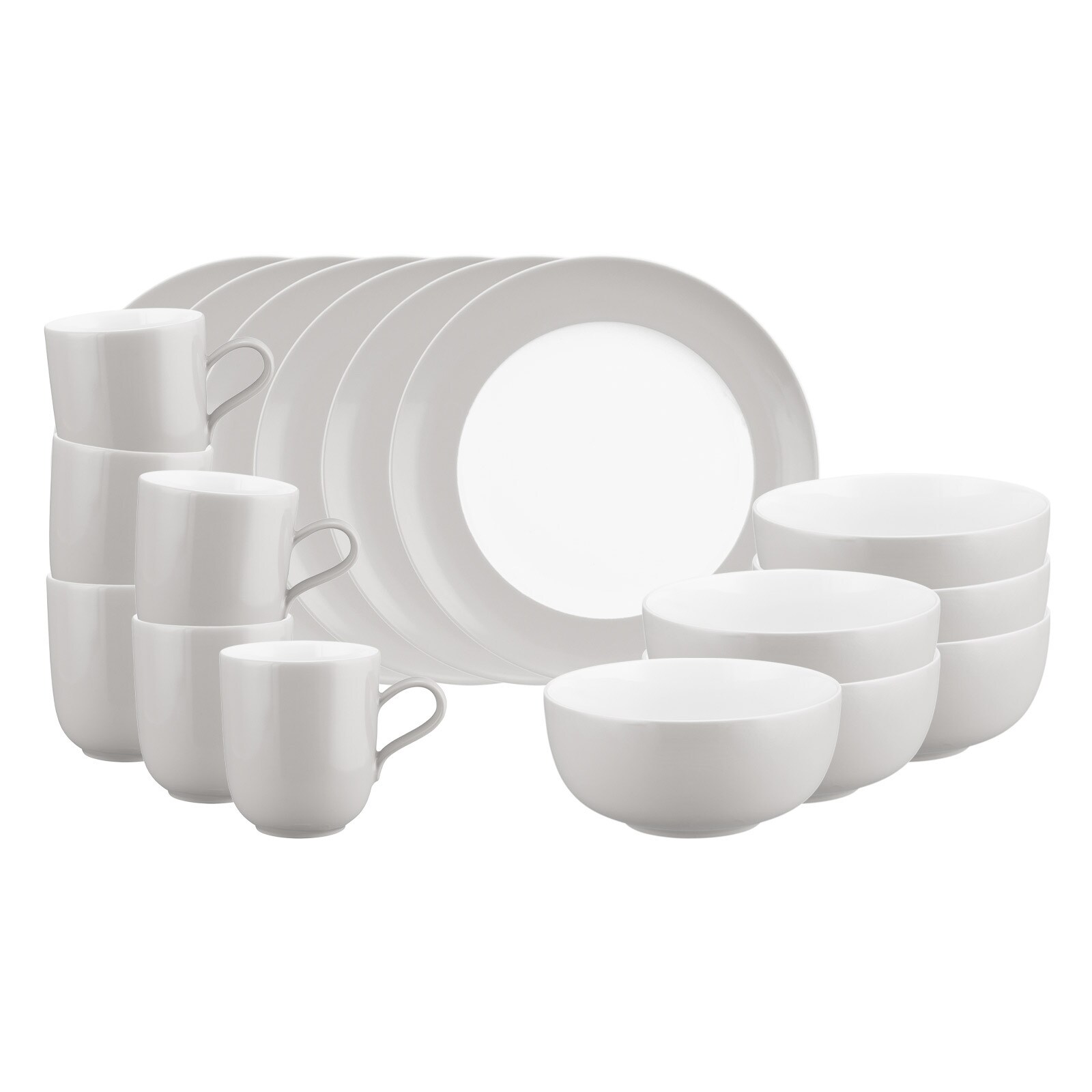 Seltmann Weiden Frühstücks-Set Liberty Pure Colors 18-tlg.