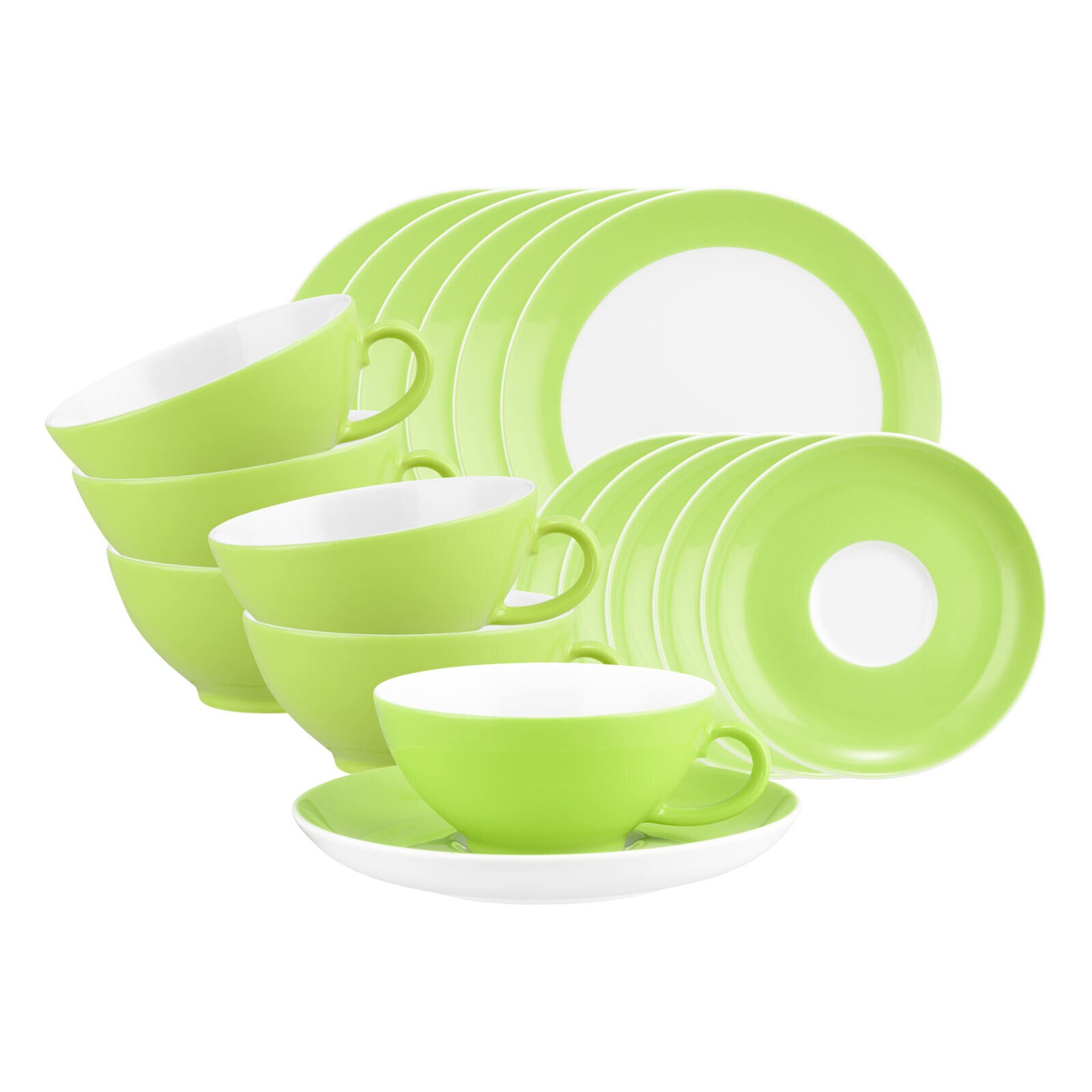 Seltmann Weiden Teeservice Liberty Pure Colors 18-tlg.