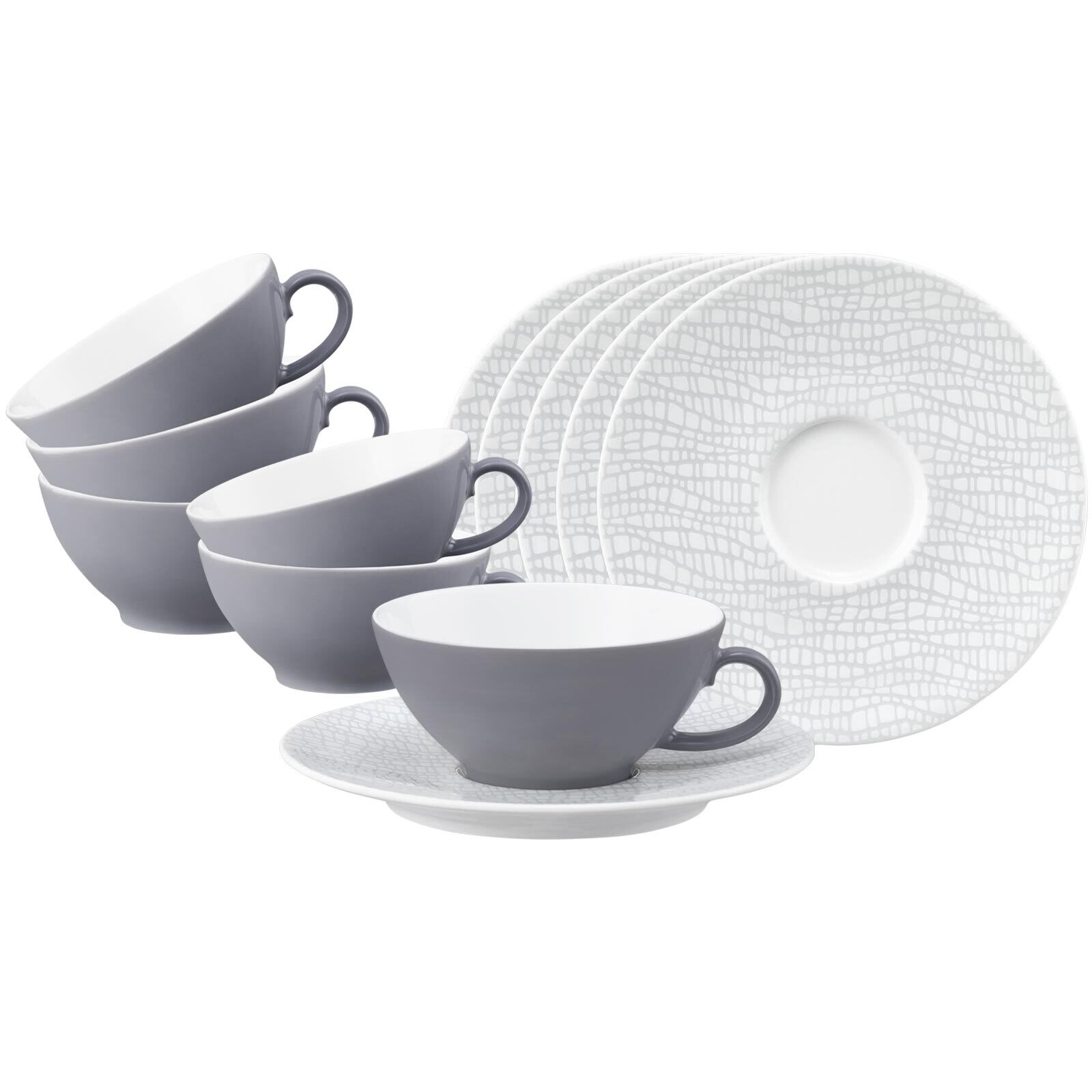 Seltmann Weiden Teetassen mit Untertassen Life Fashion 140 ml 6er Set
