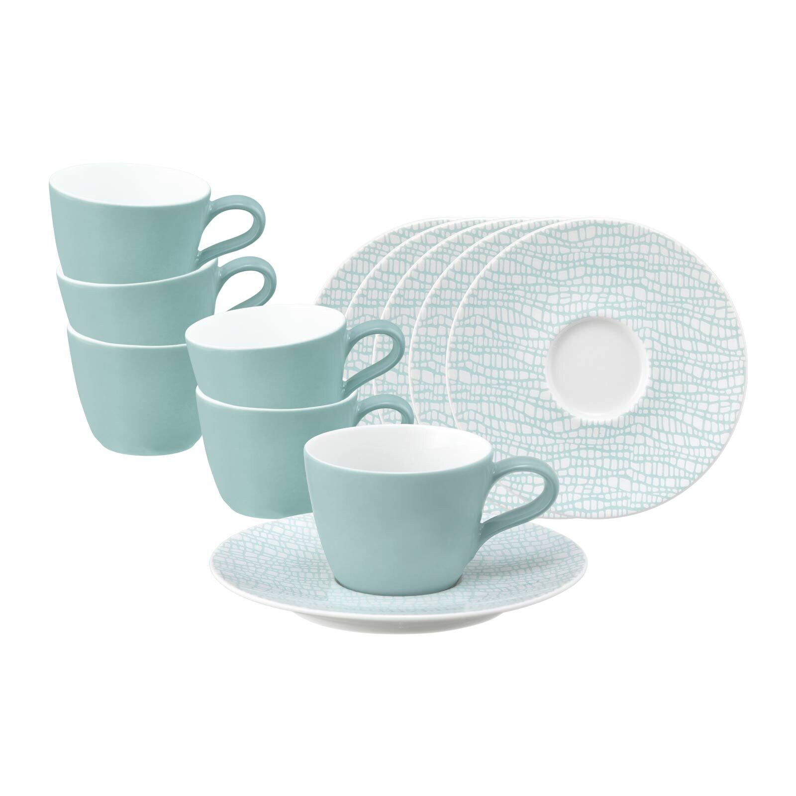 Seltmann Weiden Espressotassen mit Untertassen Life Fashion 90 ml 6er Set