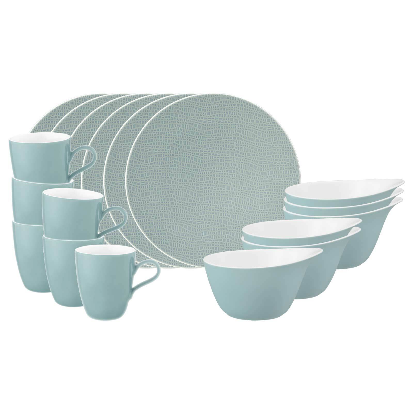 Seltmann Weiden Fr&uuml;hst&uuml;cks-Set Life Fashion 18er Set - Bild 1