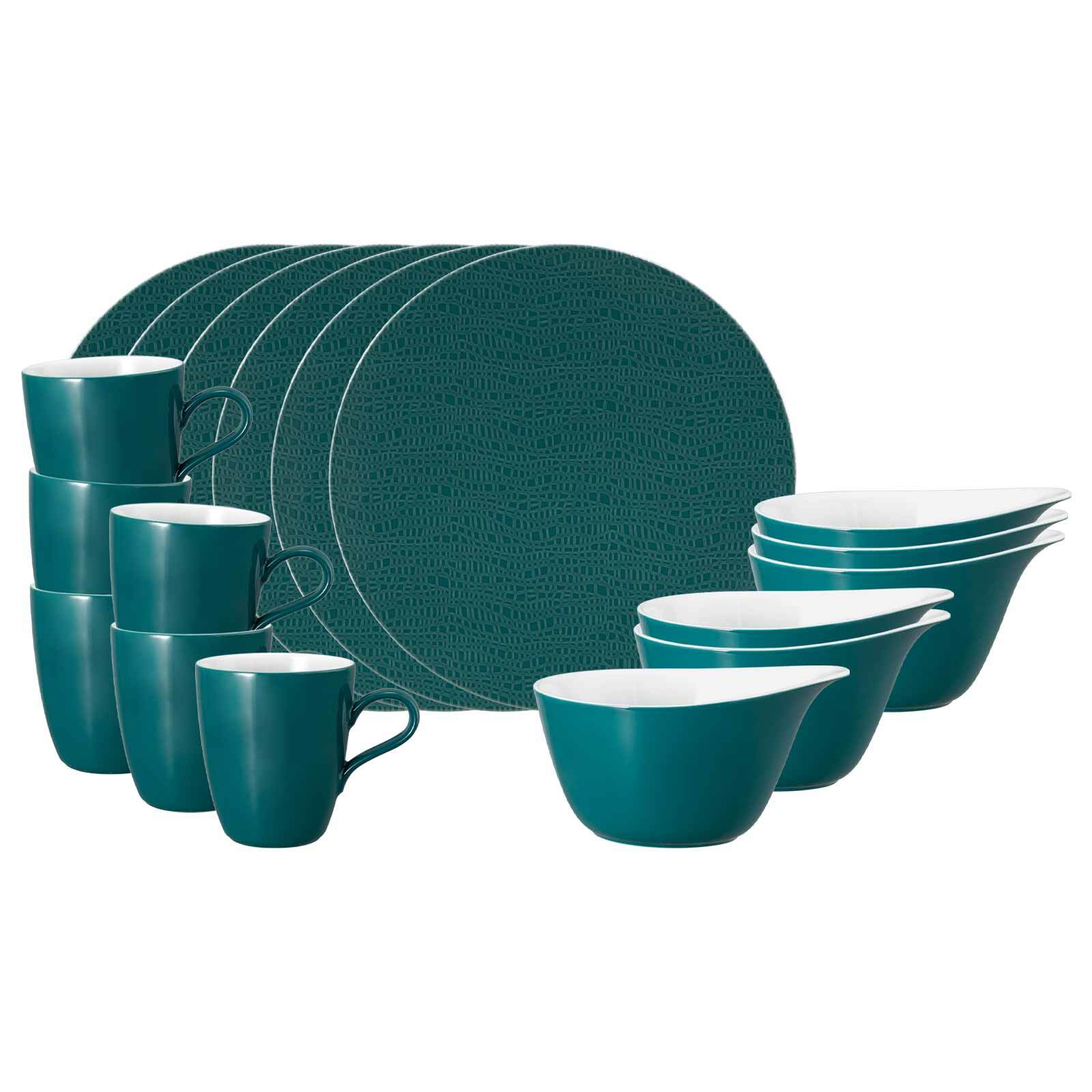 Seltmann Weiden Fr&uuml;hst&uuml;cks-Set Life Fashion 18er Set - Bild 1