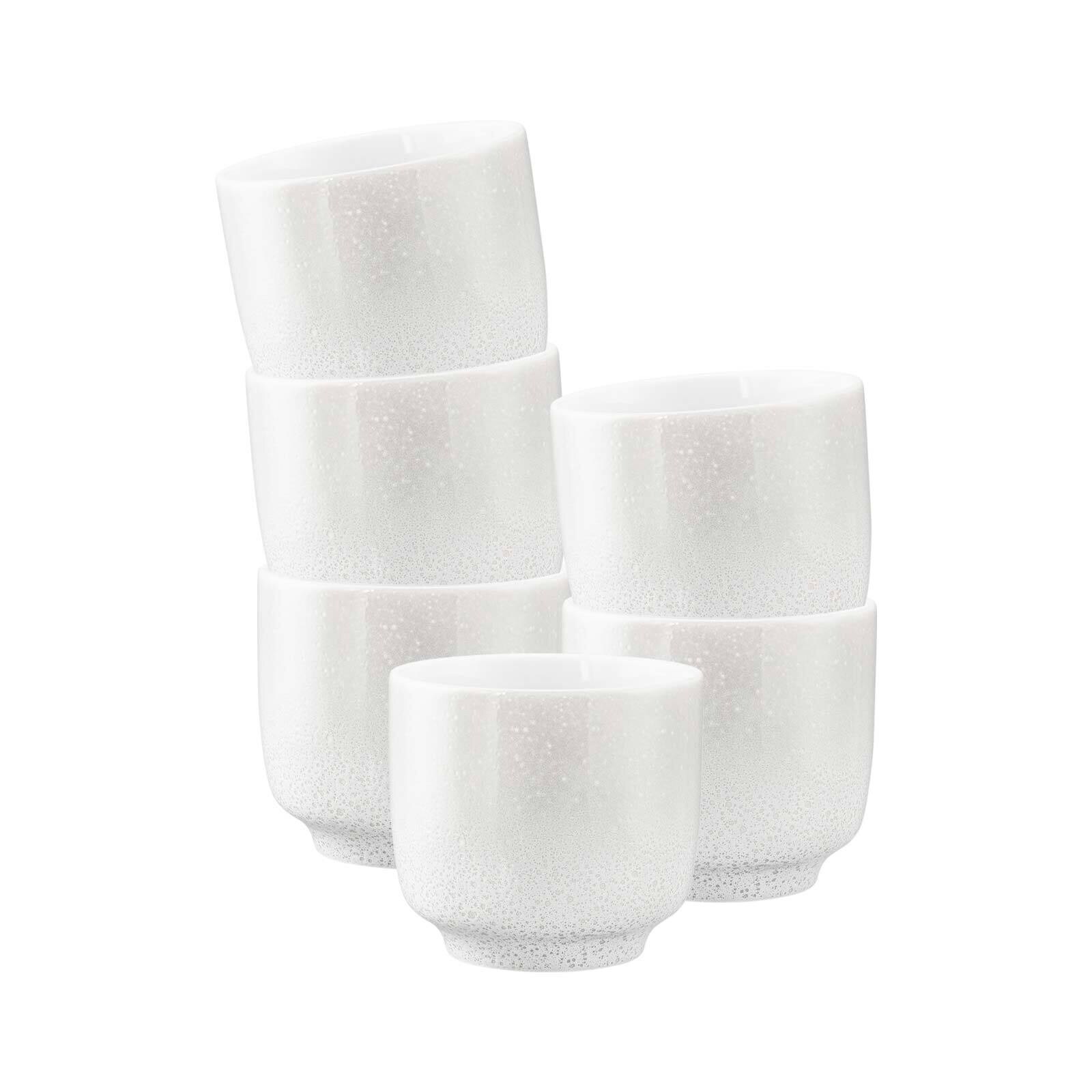Cappuccinotassen ohne Henkel Sento Home  6er Set
