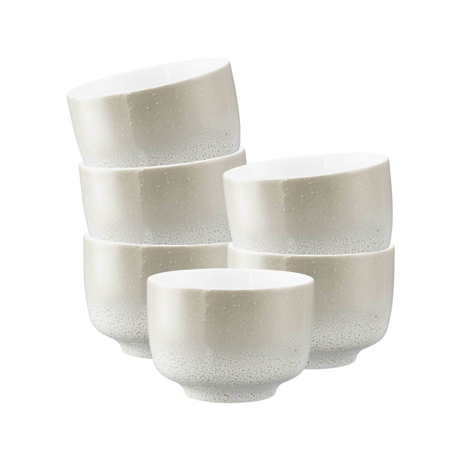 Seltmann Weiden Milchkaffeetassen ohne Henkel Sento Home 350 ml 6er Set - Bild 1