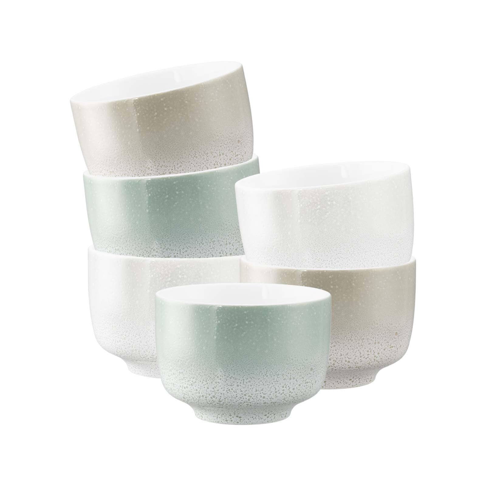 Seltmann Weiden Milchkaffeetassen ohne Henkel Sento Home 350 ml 6er Set - Bild 1