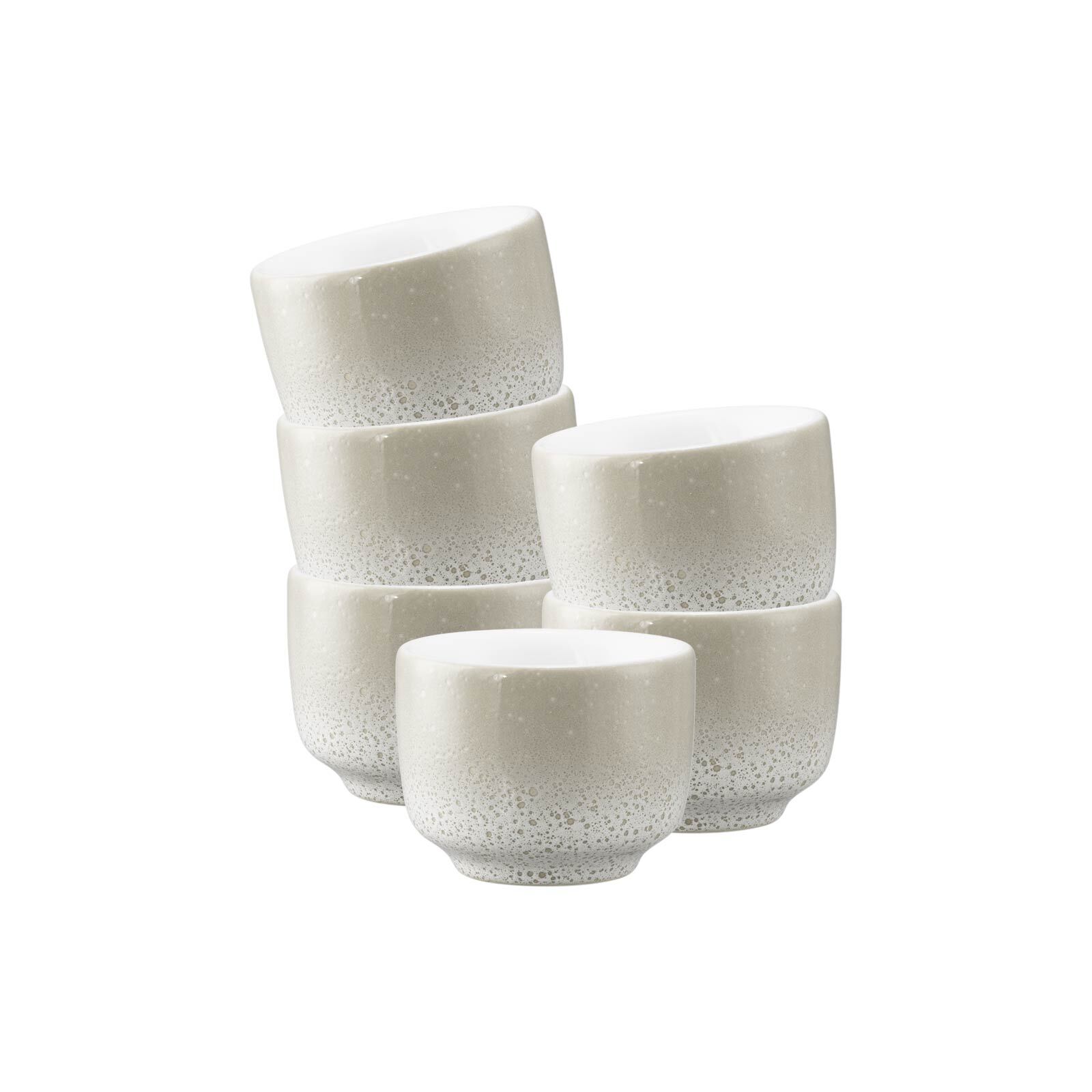 Seltmann Weiden Espressotassen ohne Henkel Sento Home 80 ml 6er Set - Bild 1