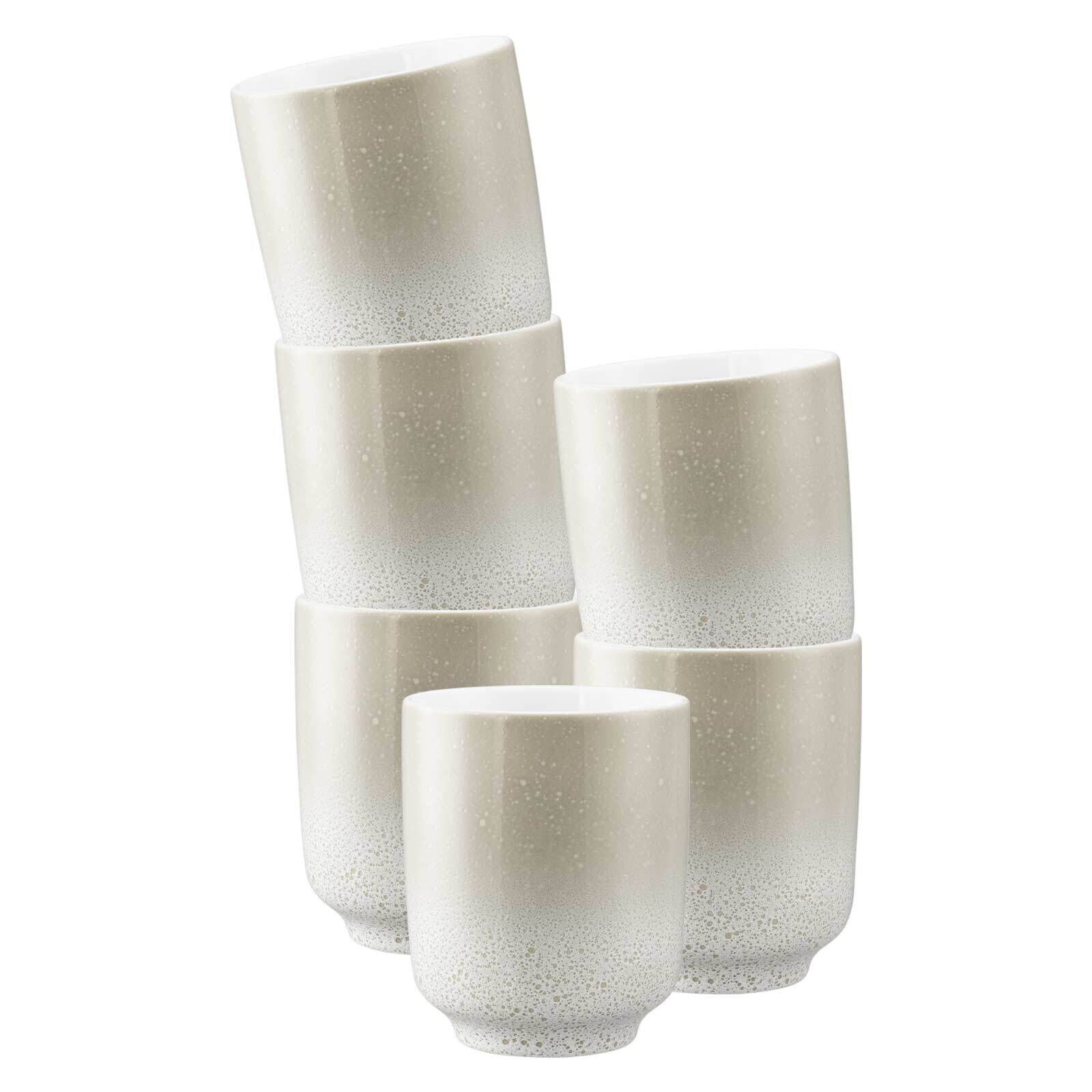Seltmann Weiden Kaffeebecher ohne Henkel Sento Home 400 ml 6er Set