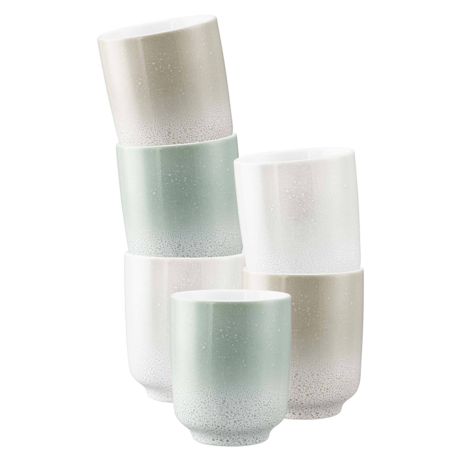 Seltmann Weiden Kaffeebecher ohne Henkel Sento Home 400 ml 6er Set