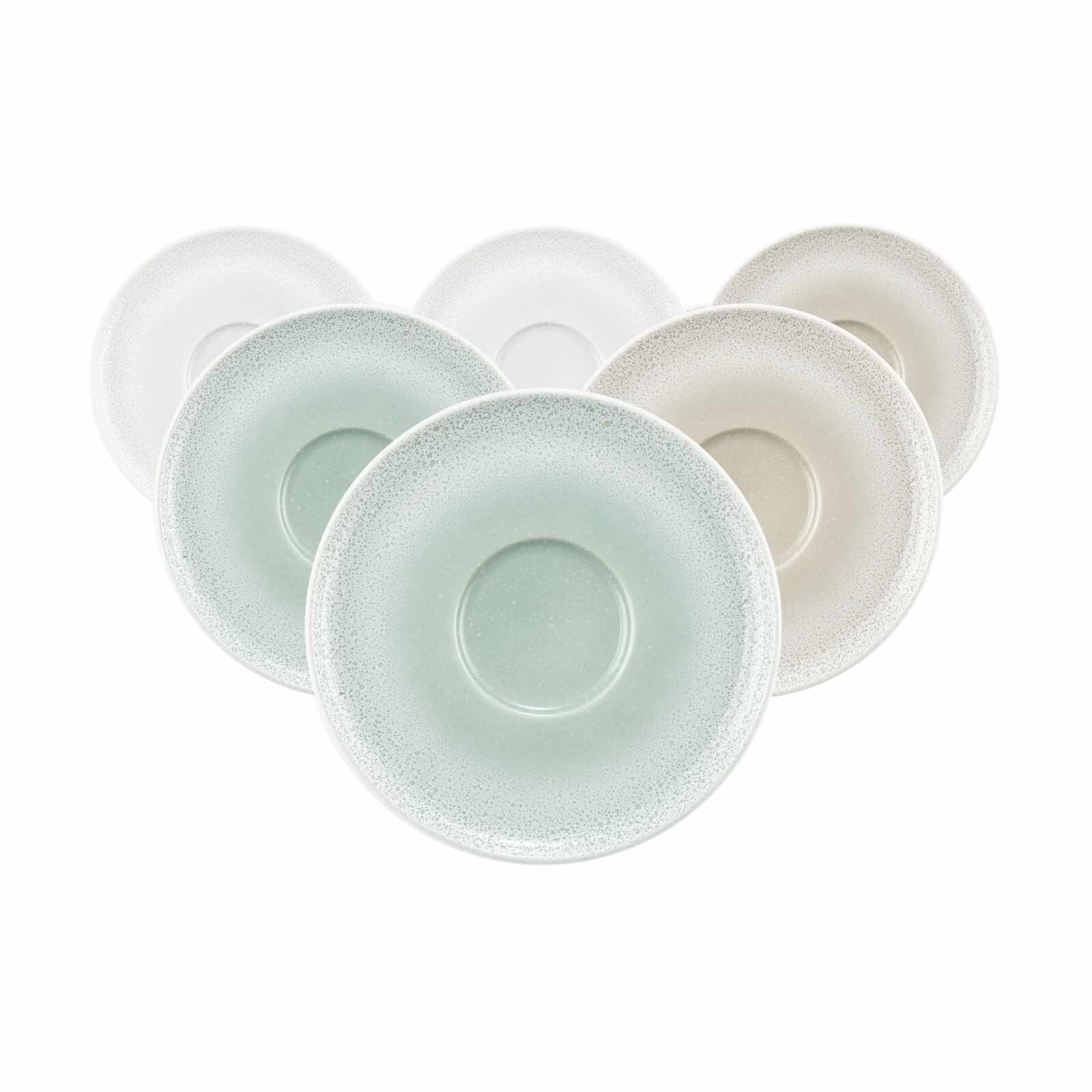 Seltmann Weiden Kombi-Untertassen Sento Home ø 16,2 cm 6er Set