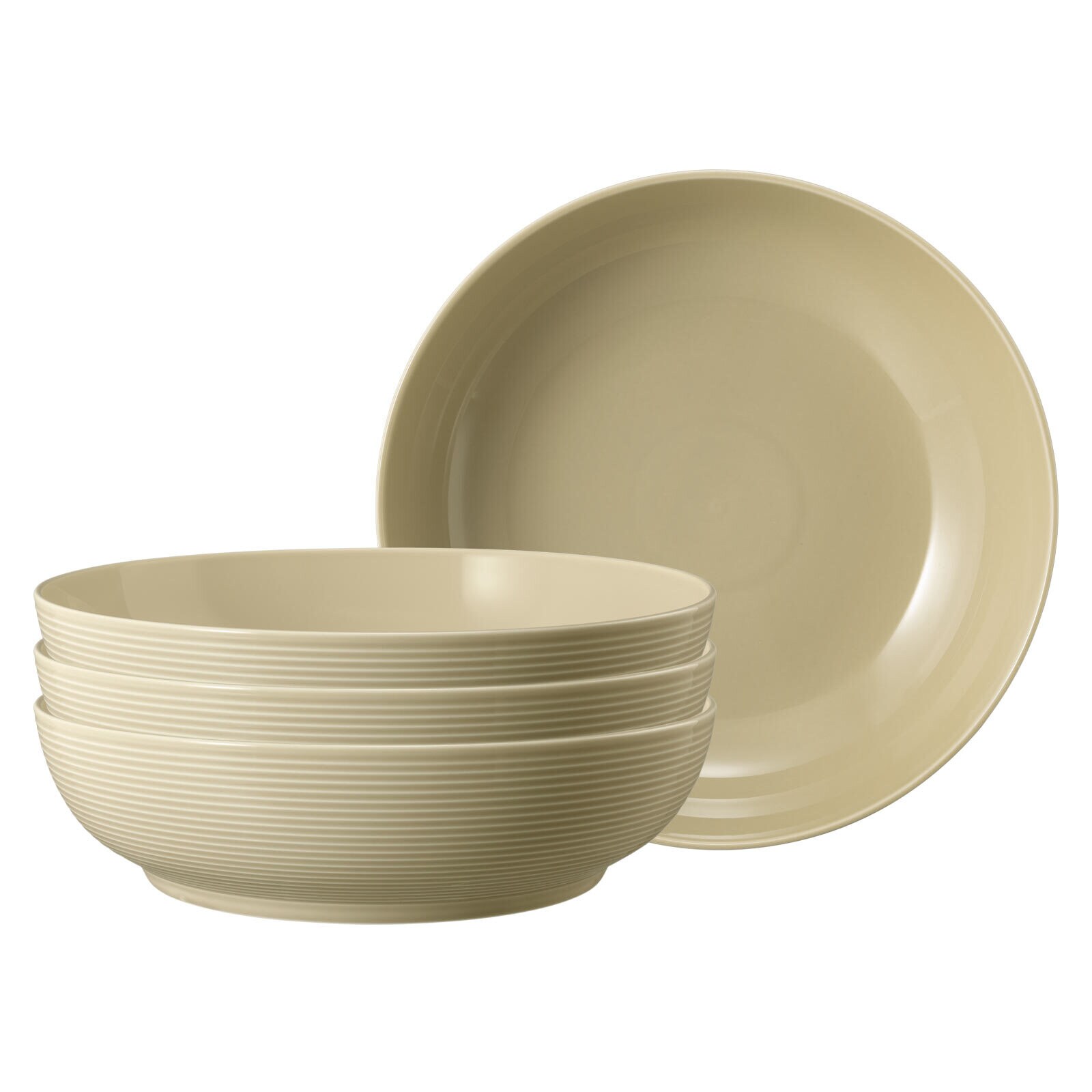 Seltmann Weiden Foodbowls Beat Color Glaze &oslash; 25,5 cm 4er Set - Bild 1