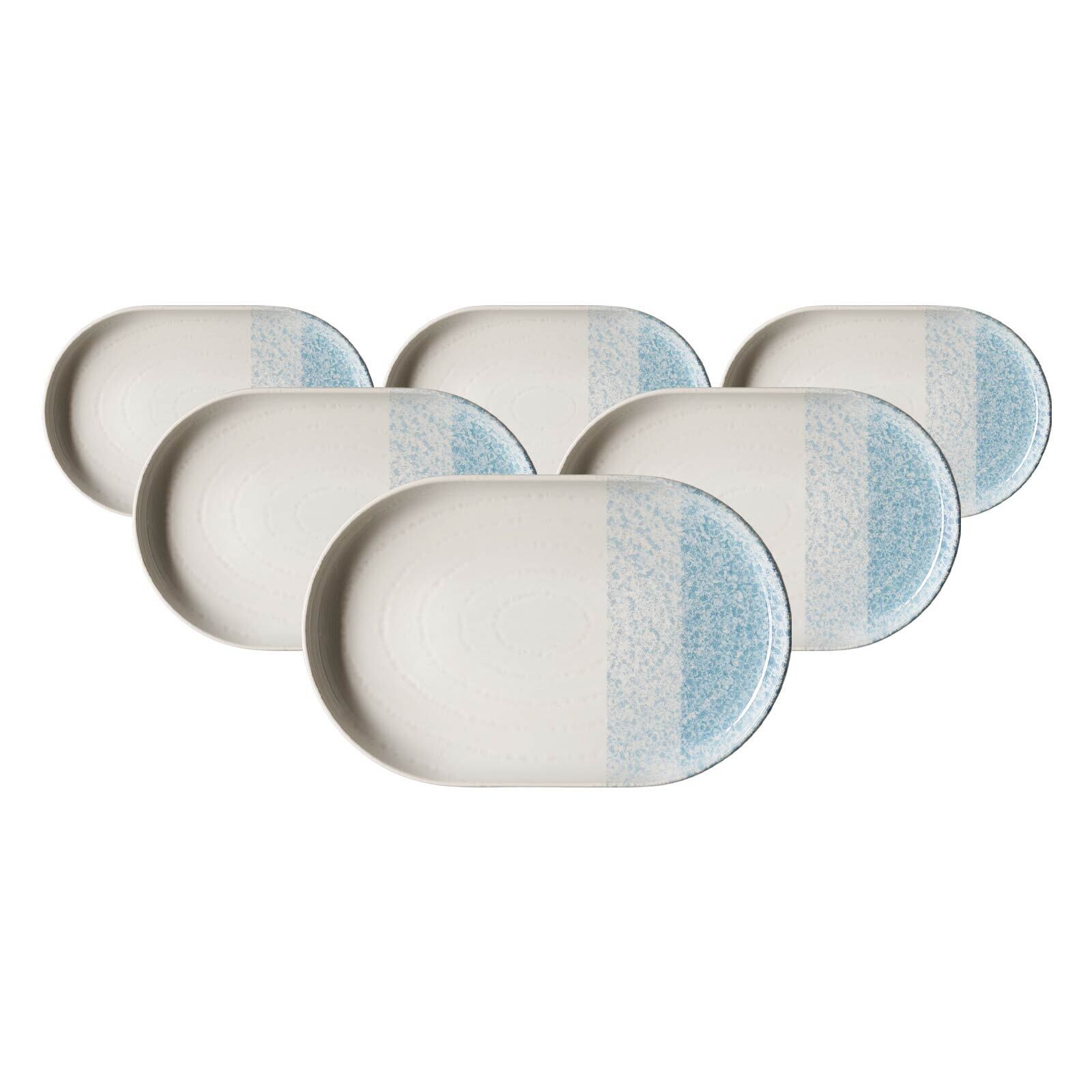 Ritzenhoff & Breker Servierplatten Trio 20 x 13 cm 6er Set