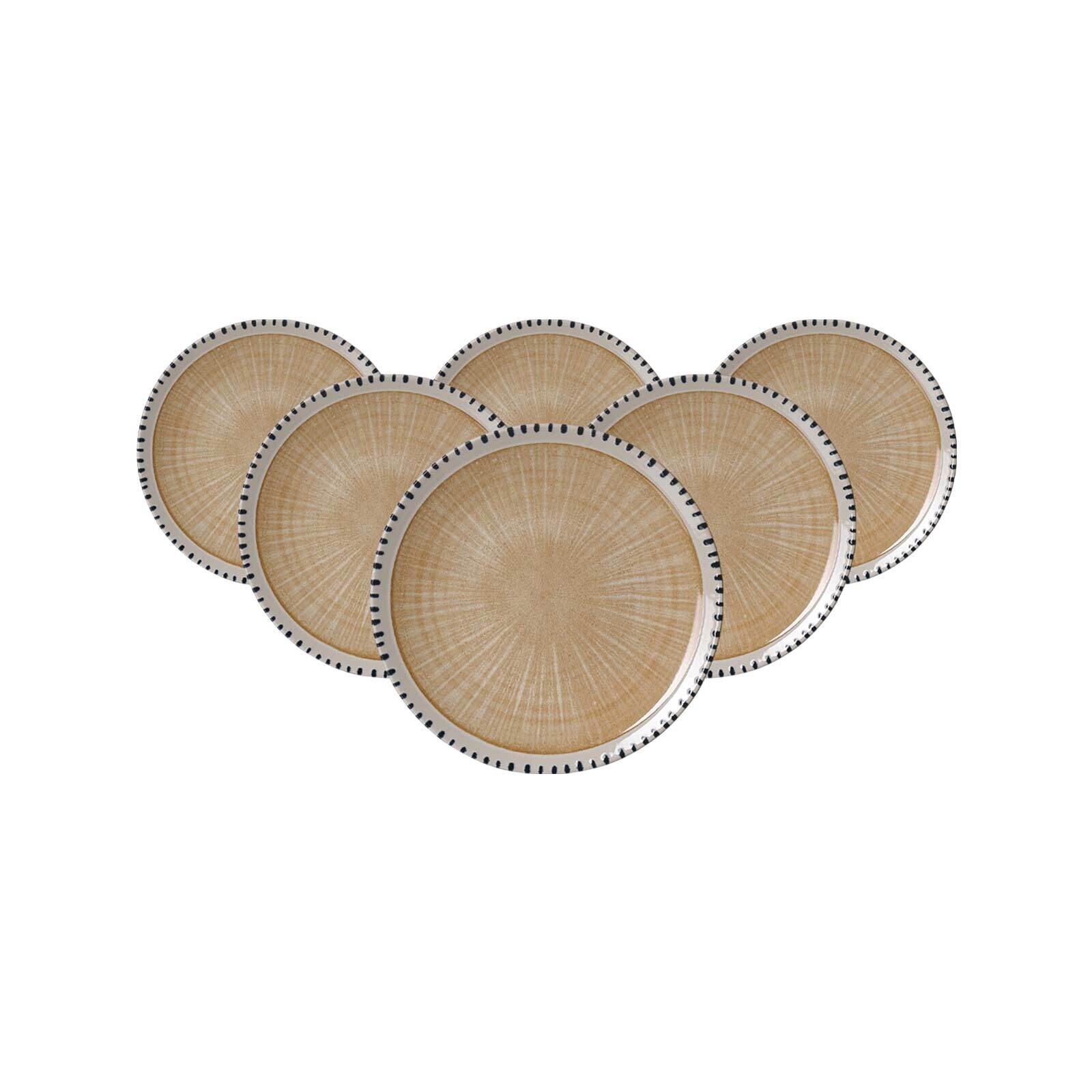 Ritzenhoff & Breker Dessertteller Natura ø 20,5 cm 6er Set