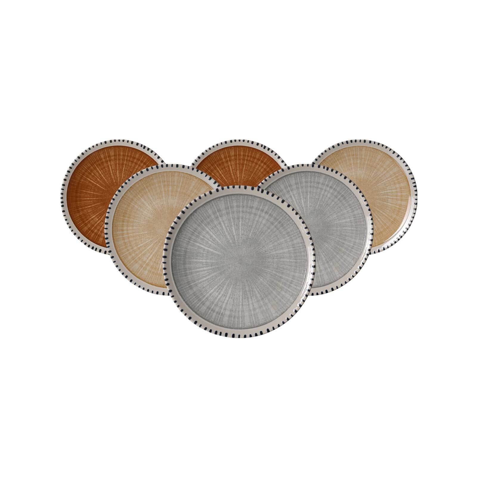 Ritzenhoff & Breker Dessertteller Natura ø 20,5 cm 6er Set