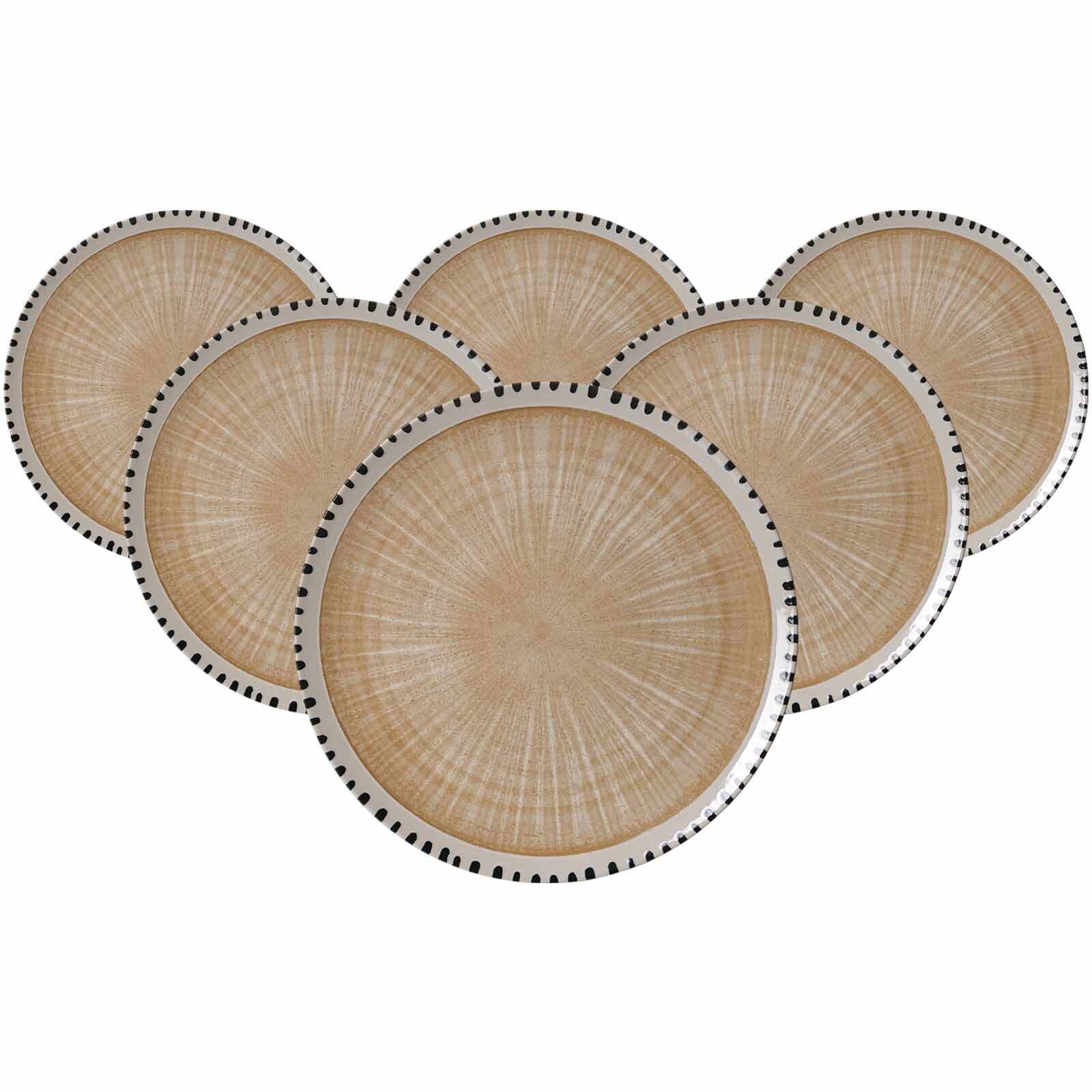 Ritzenhoff & Breker Platzteller Natura ø 32 cm 6er Set