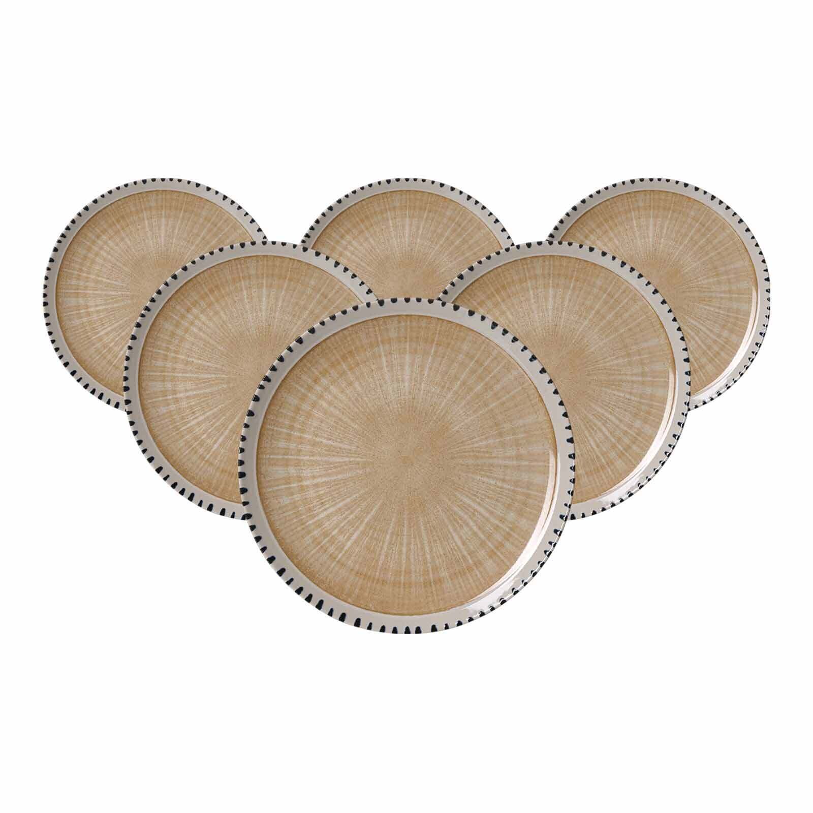Ritzenhoff & Breker Speiseteller Natura ø 26 cm 6er Set