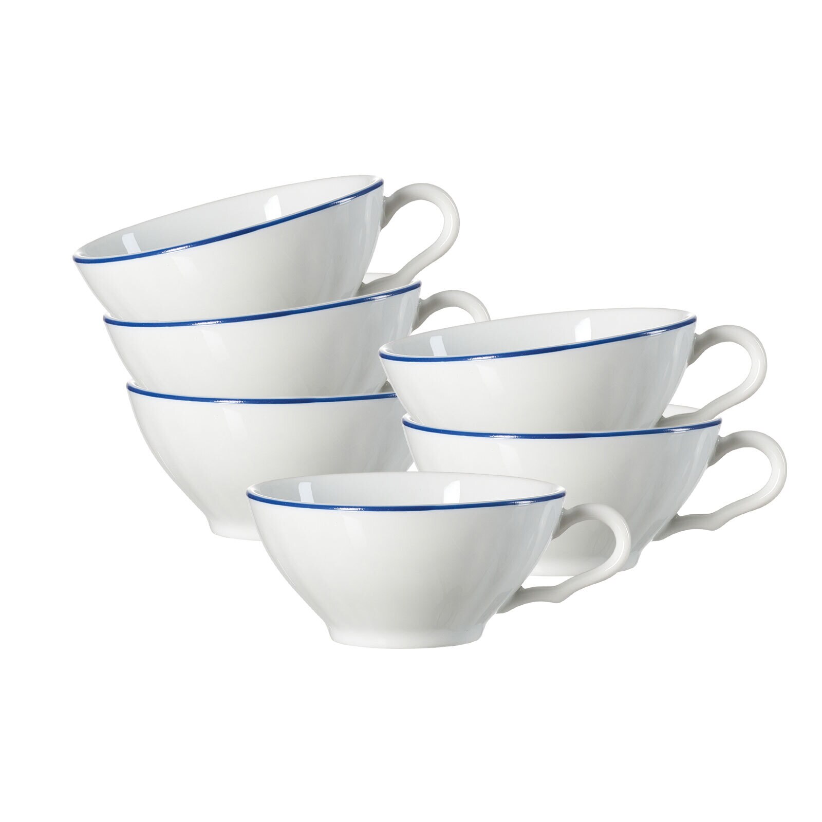 Teetassen Ostfriese  6er Set