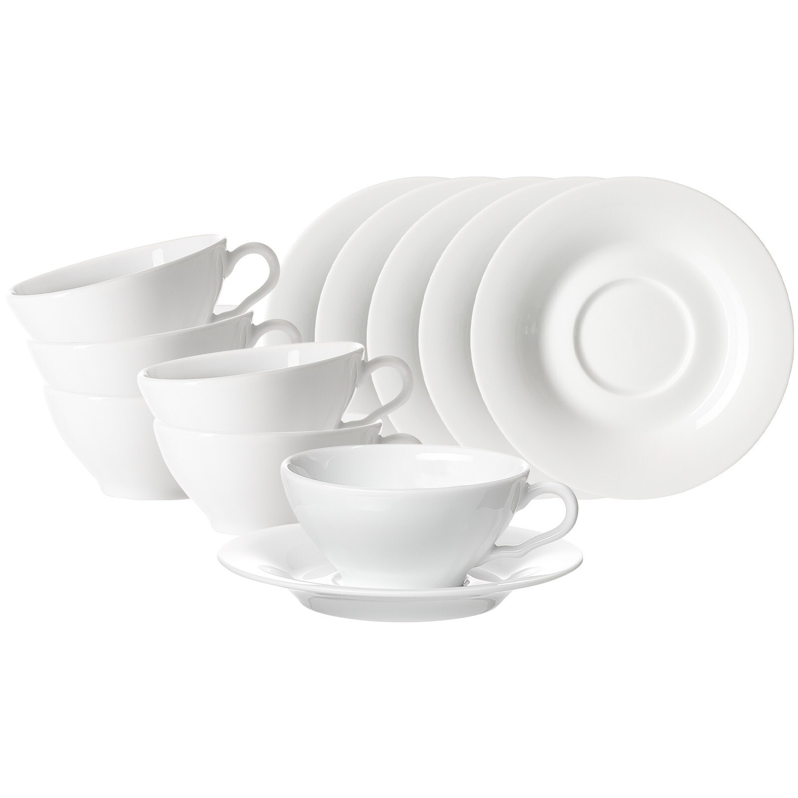 Teetassen mit Untertassen Ostfriese  6er Set