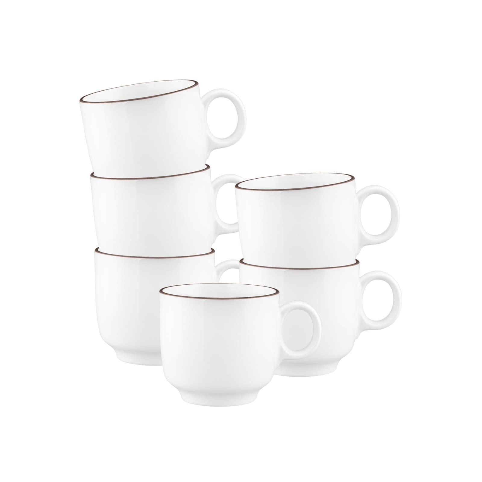 Seltmann Weiden Cappuccinotassen Sento Home Pure Lines 300 ml 6er Set - Bild 1