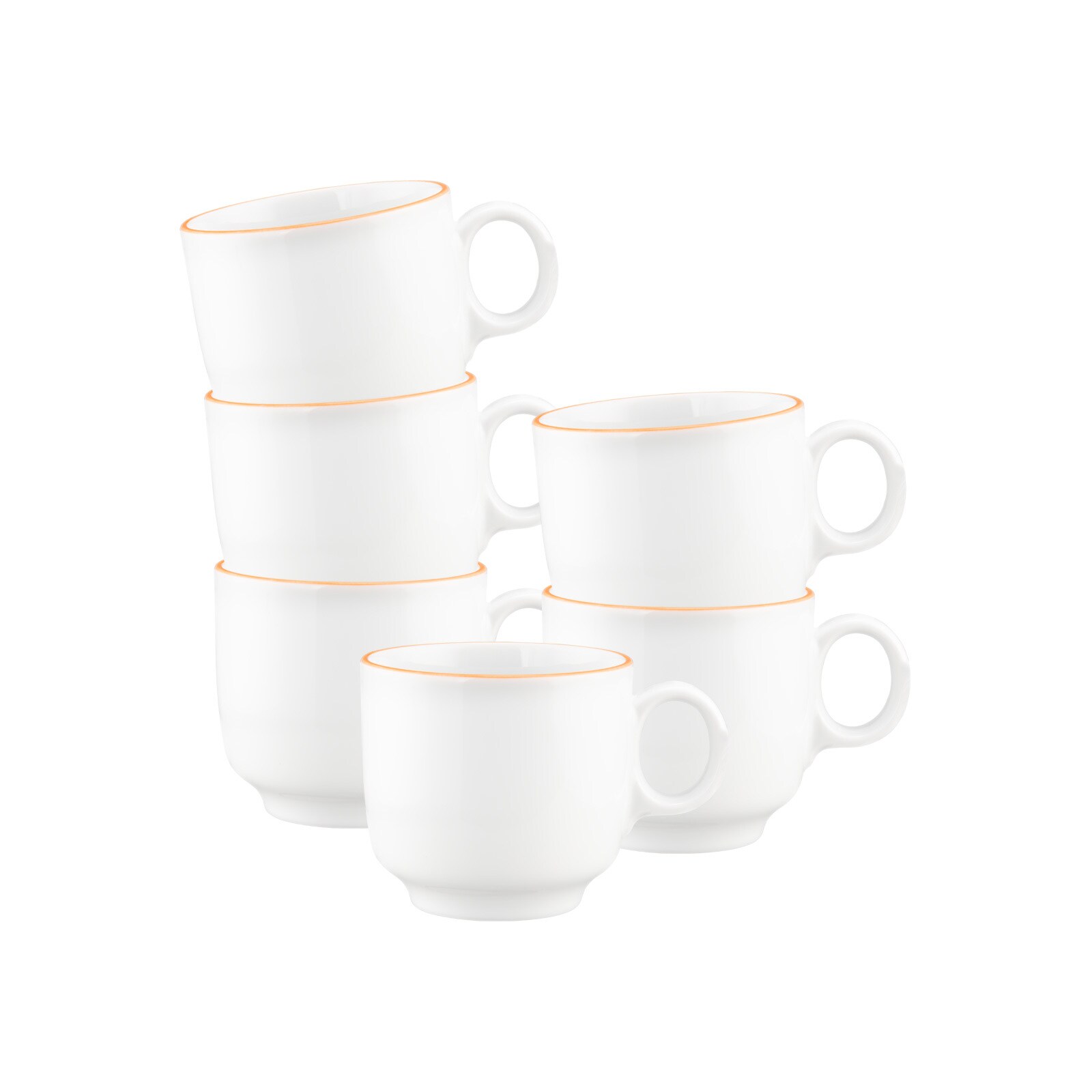 Cappuccinotassen Sento Home Pure Lines  6er Set