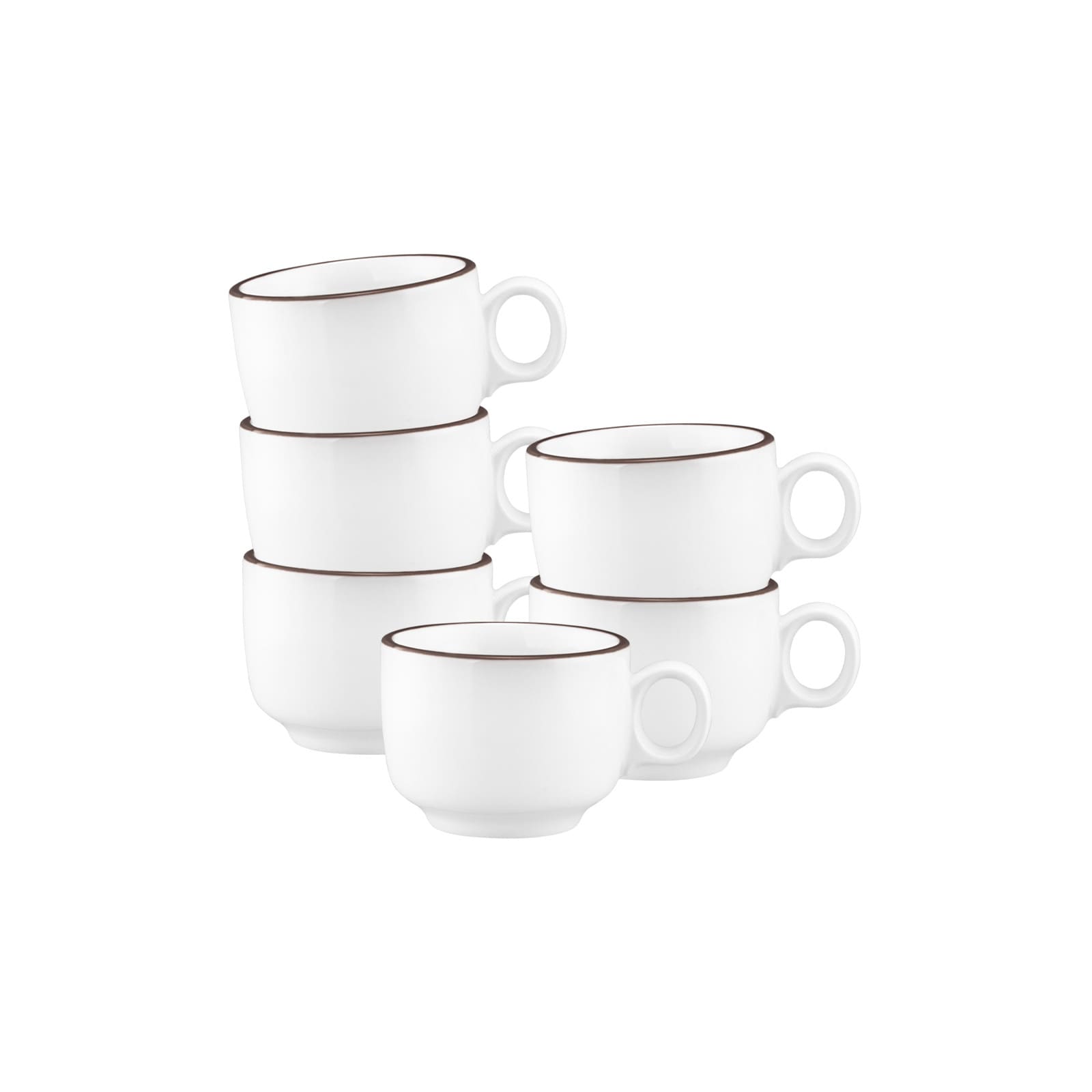 Seltmann Weiden Espressotassen Sento Home Pure Lines 80 ml 6er Set - Bild 1