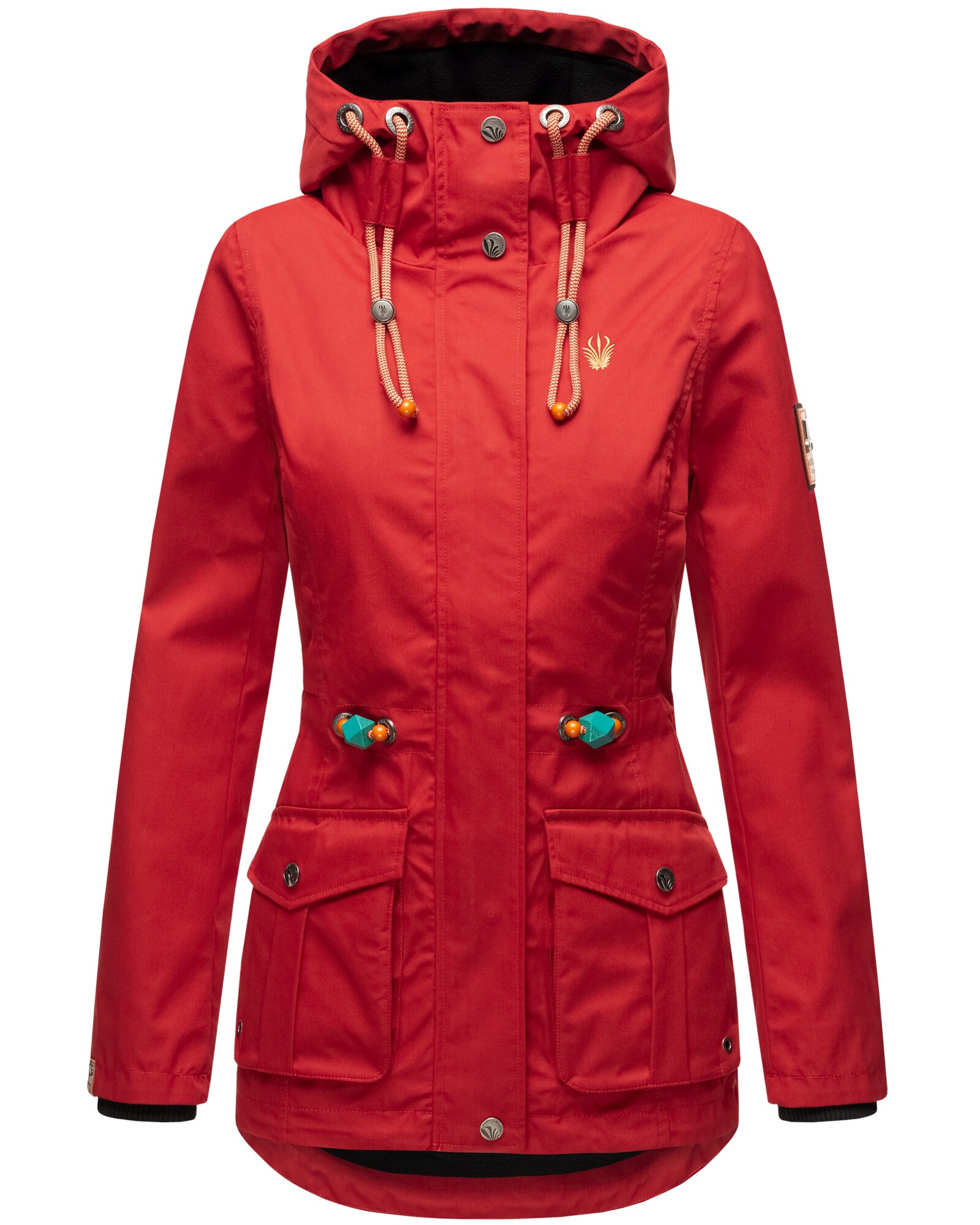 MARIKOO Damen Outdoorjacke aus Wasserabweisendem Obermaterial Babetaa - Bild 1