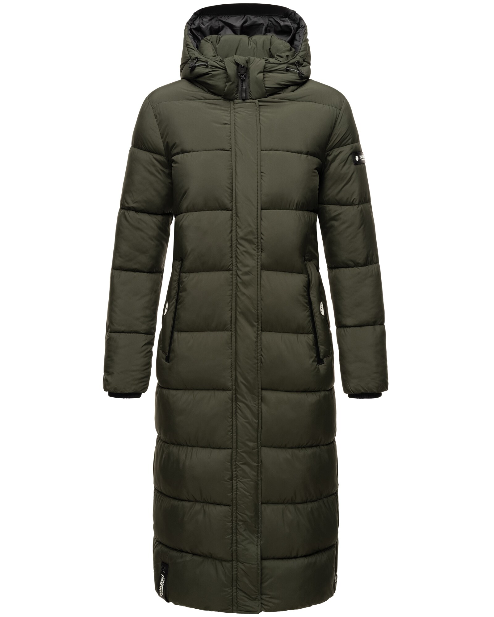 NAVAHOO Damen Steppmantel zeitloser Winterparka mit abnehmbarer Kapuze Isalie - Bild 1