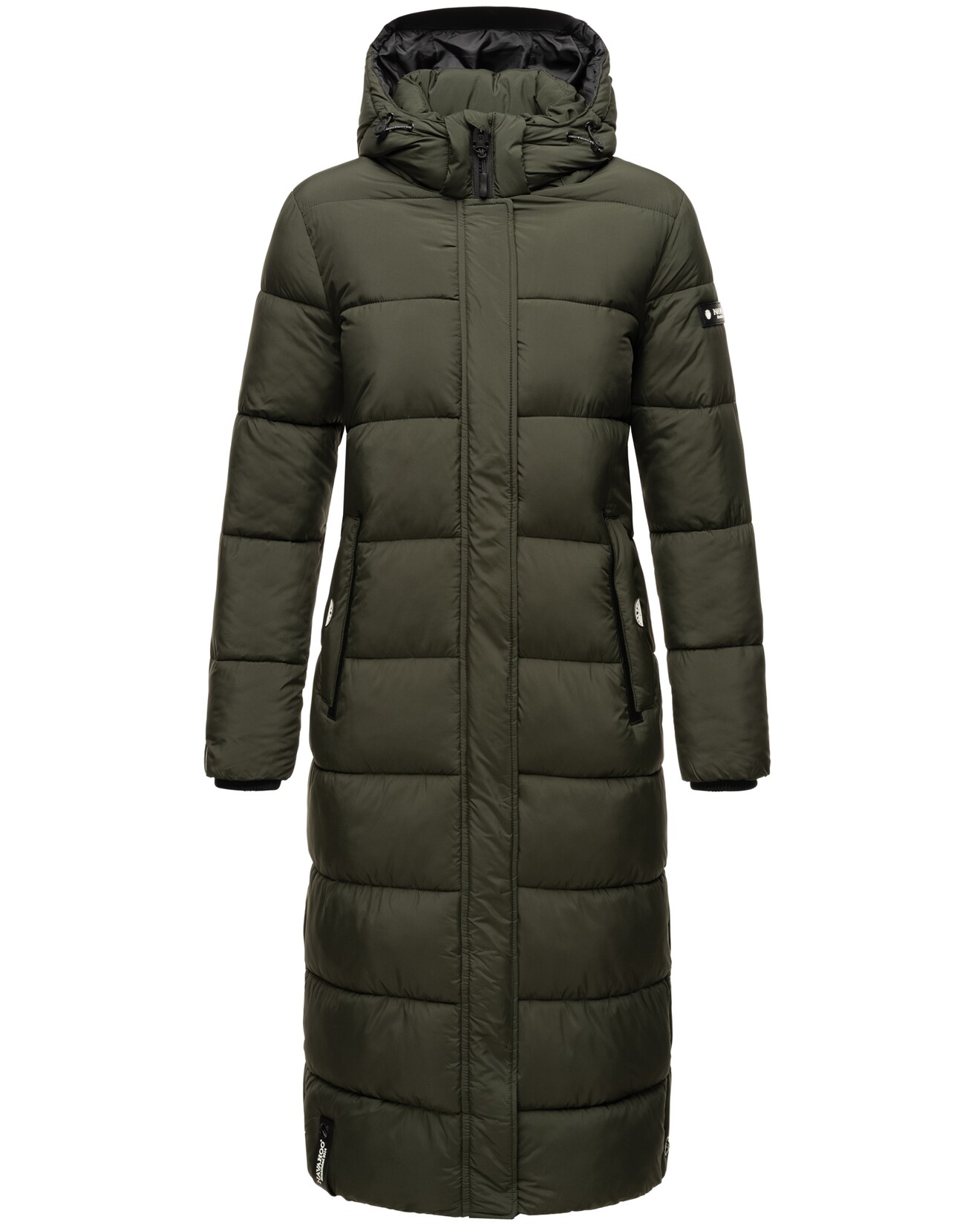 NAVAHOO Damen Steppmantel zeitloser Winterparka mit abnehmbarer Kapuze Isalie | 04059072449756