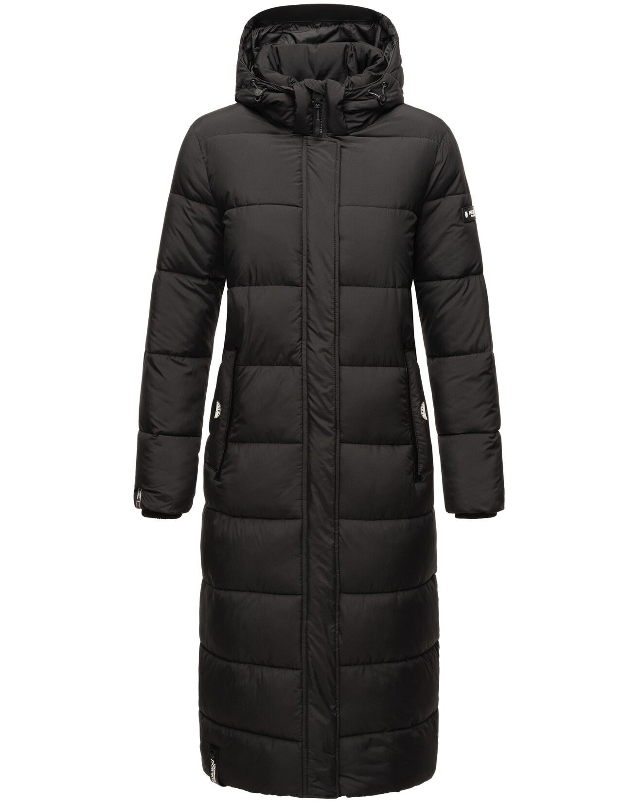 NAVAHOO Damen Steppmantel zeitloser Winterparka mit abnehmbarer Kapuze Isalie