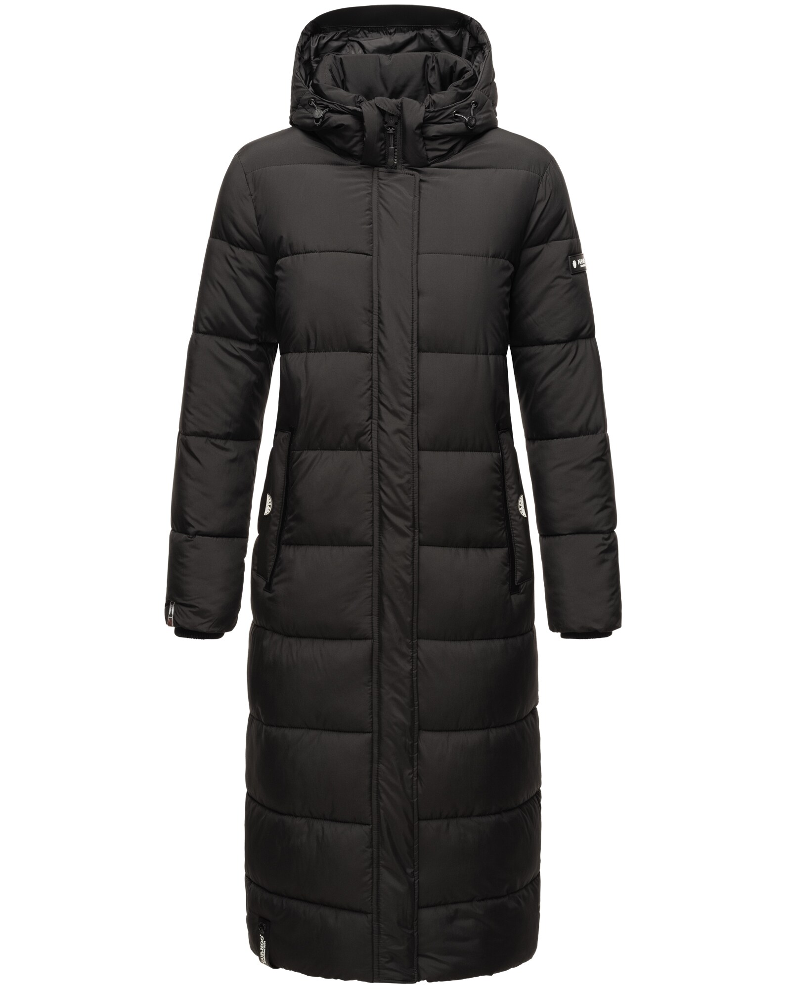 NAVAHOO Damen Steppmantel zeitloser Winterparka mit abnehmbarer Kapuze Isalie - Bild 1
