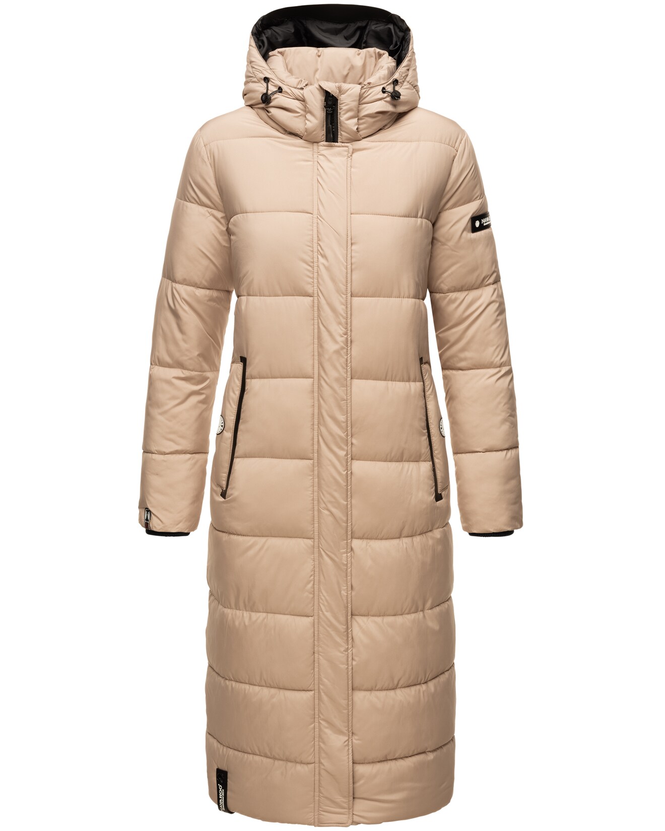 NAVAHOO Damen Steppmantel zeitloser Winterparka mit abnehmbarer Kapuze Isalie | 04059072449817