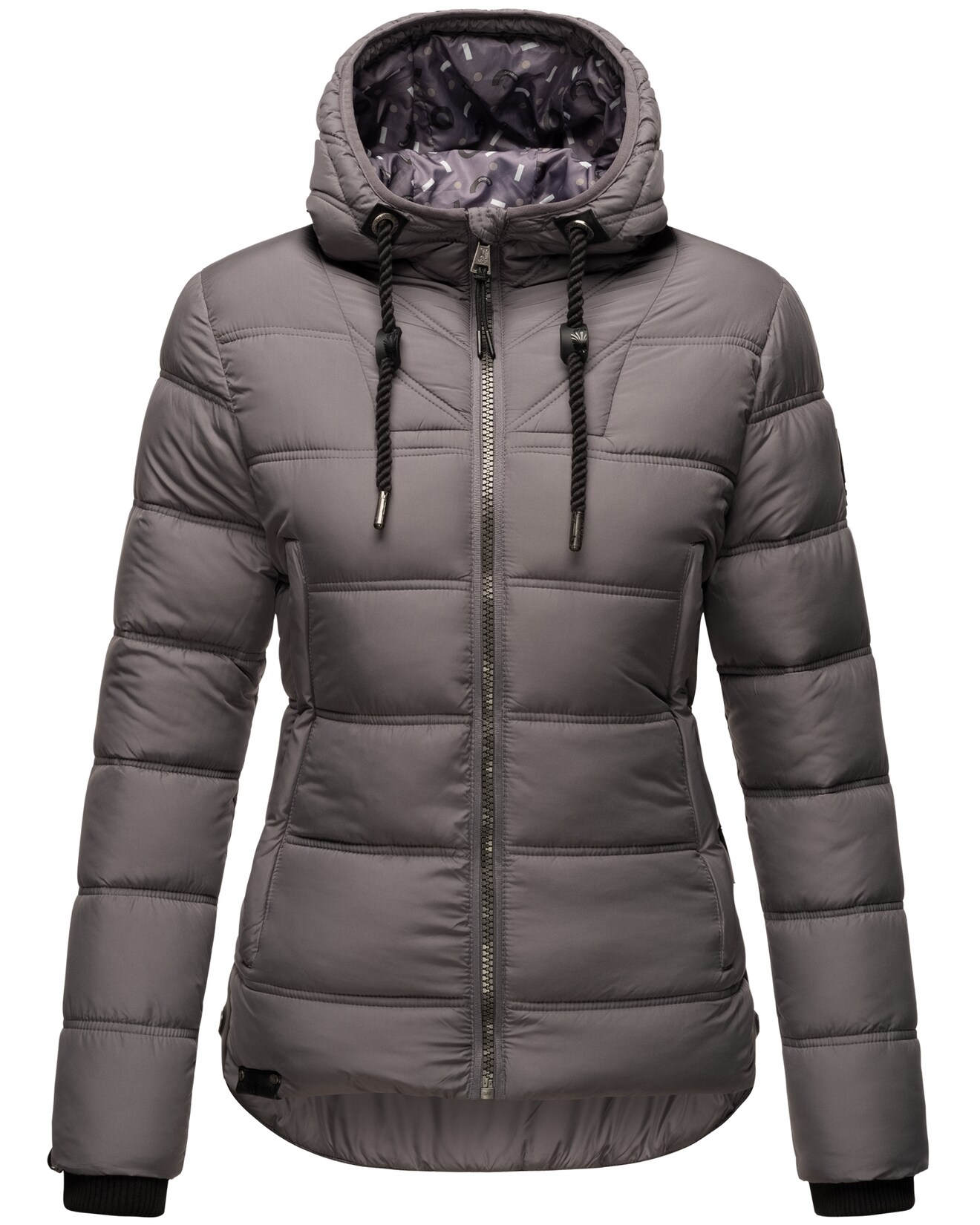NAVAHOO Damen Steppjacke Warm gesteppte Winterjacke mit Kapuze Renesmee