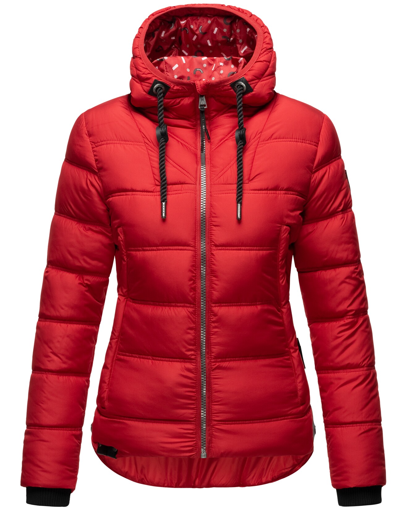 NAVAHOO Damen Steppjacke Warm gesteppte Winterjacke mit Kapuze Renesmee