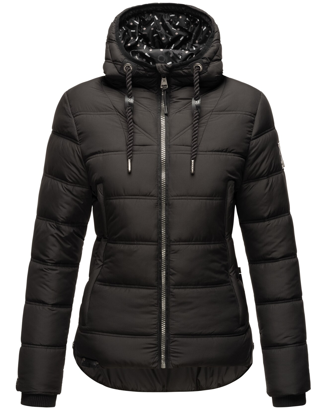 NAVAHOO Damen Steppjacke Warm gesteppte Winterjacke mit Kapuze Renesmee