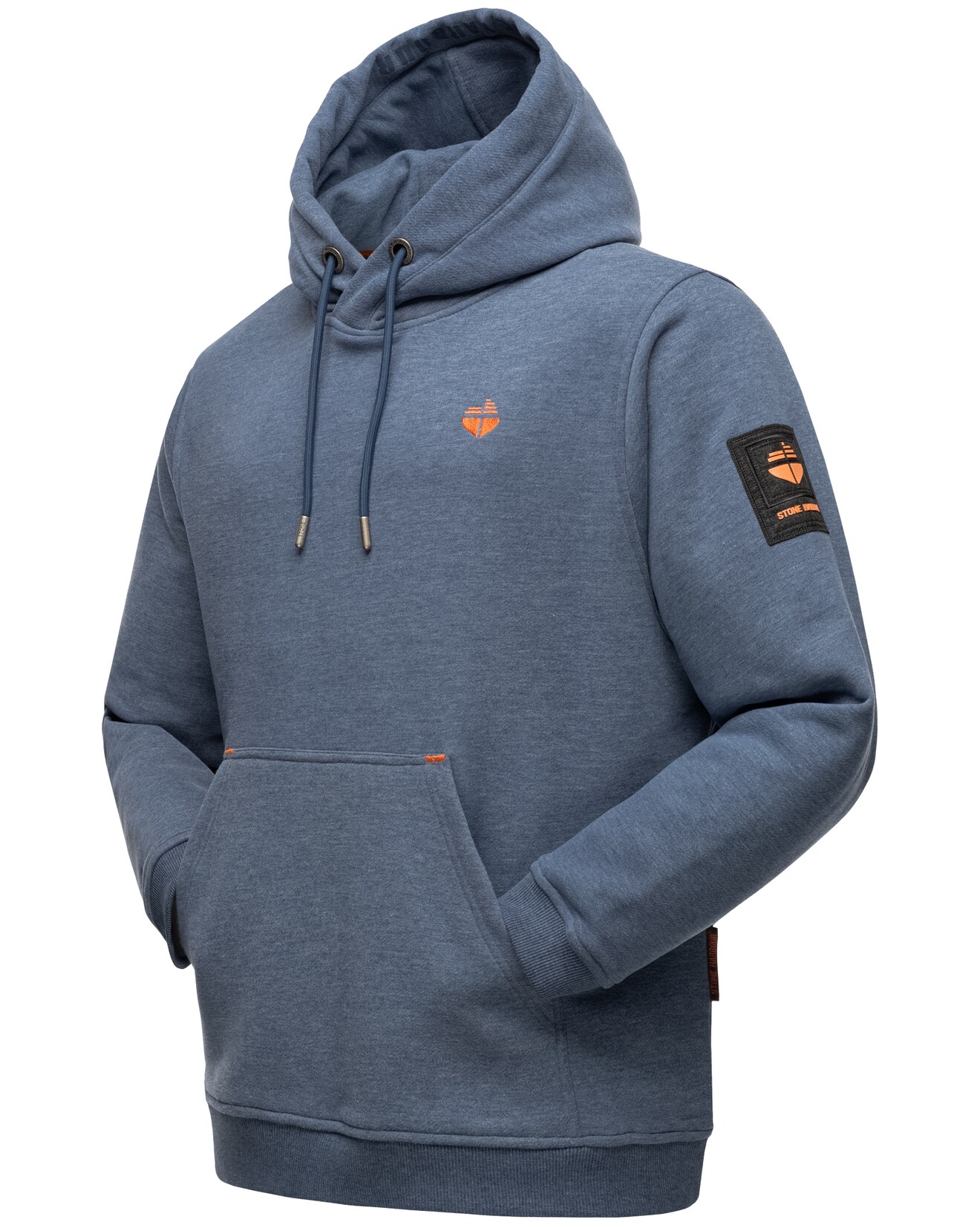 STONE HARBOUR Herren Sweater stylischer Hoodie im Oversize-Look Bodo Shain