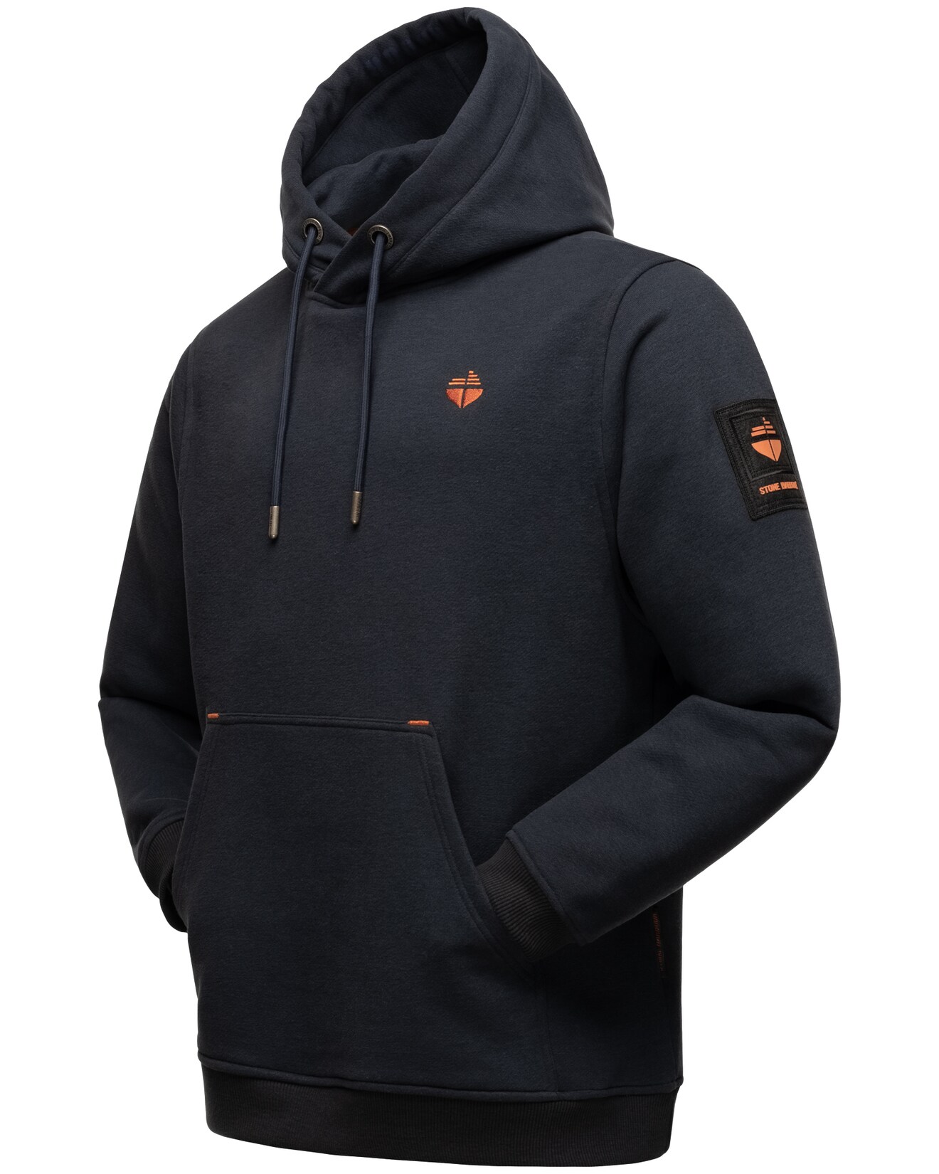 STONE HARBOUR Herren Sweater stylischer Hoodie im Oversize-Look Bodo Shain