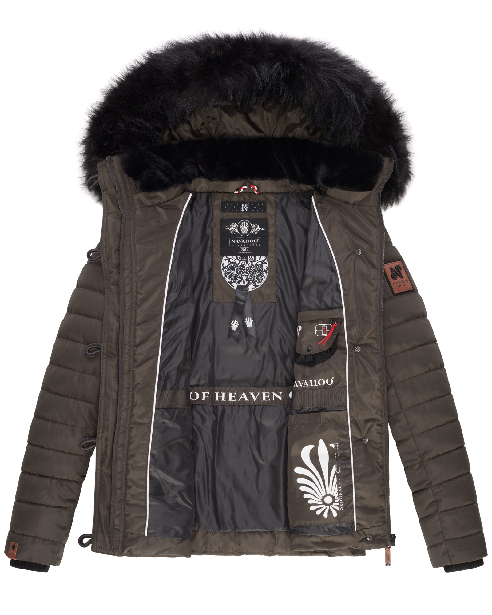 Warme Damenjacke Navahoo Damen Winterjacke Flüster Produktbild-Vorschau 10