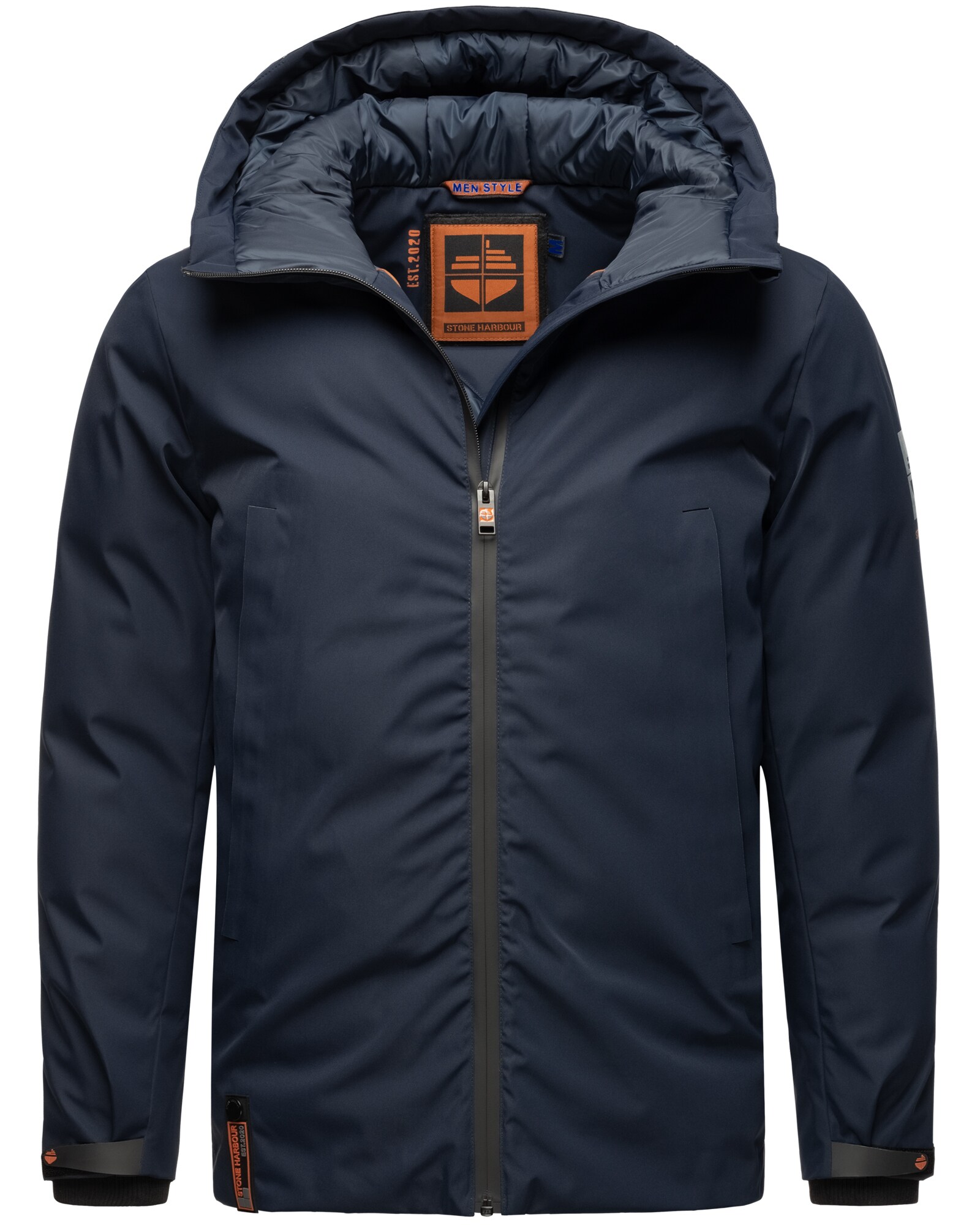 STONE HARBOUR Sportliche Herren Outdoorjacke Wasserdichte Winterjacke mit Kapuze Moagaa - Bild 1