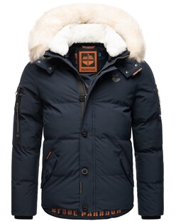 STONE HARBOUR Herren Winterjacke stylischer Winterparka mit abnehmbarer Kapuze Halvaar - Bild 1