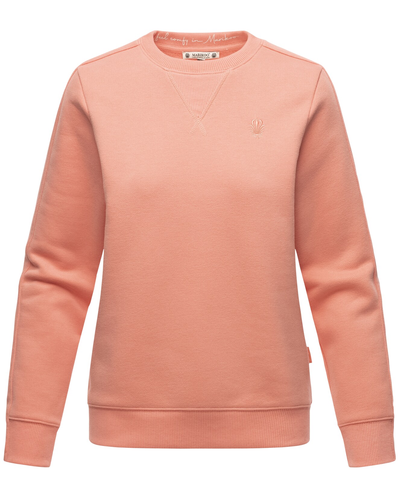MARIKOO Damen Sweatshirt Pullover Mit Recyceltem Material Umikoo | 04062649015162
