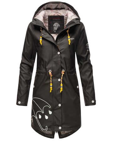 NAVAHOO Damen Funktions Mantel mit Dancing Regen Outdoor Netto Kapuze kaufen online Parka Wasserdicht Umbrella Jacke bei