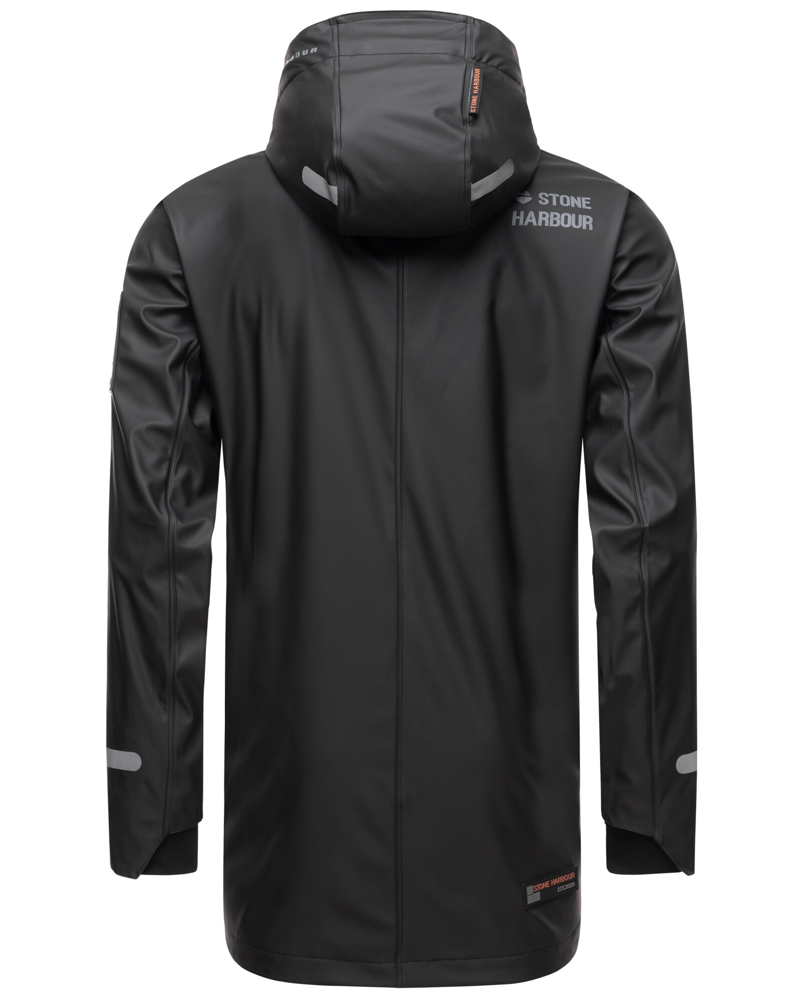STONE HARBOUR Herren Outdoor Regenjacke Wasserdicht Anorak Parka